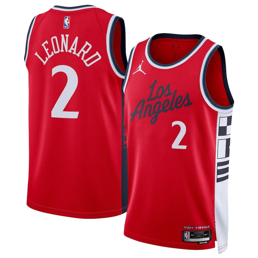 Kawhi Leonard 2 Los Angeles Clippers 2024/2 Unisex Swingman Statement Edition Red NBA Jersey Unisex