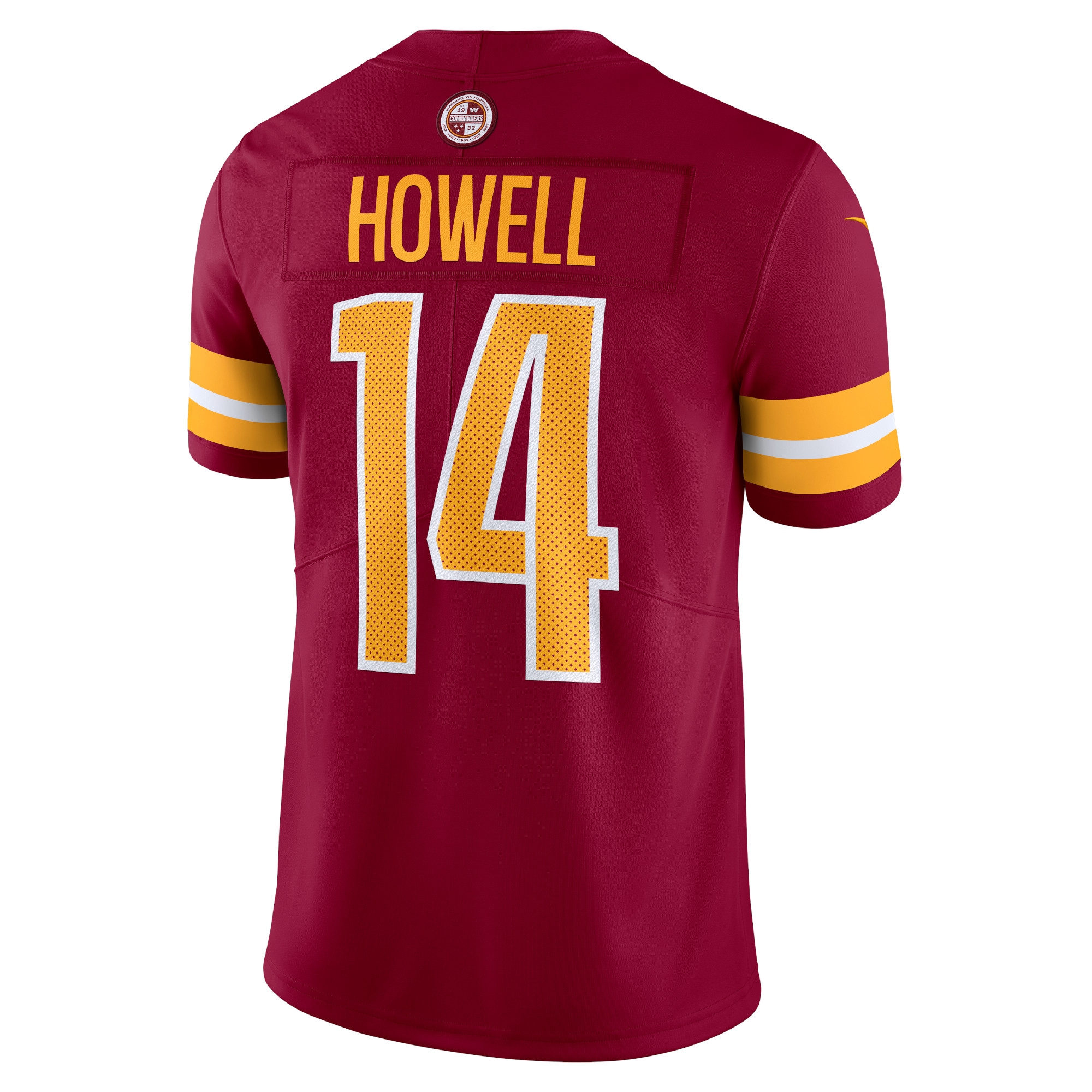Washington Commanders Sam Howell Burgundy Vapor Untouchable Limited NFL Jersey Men's