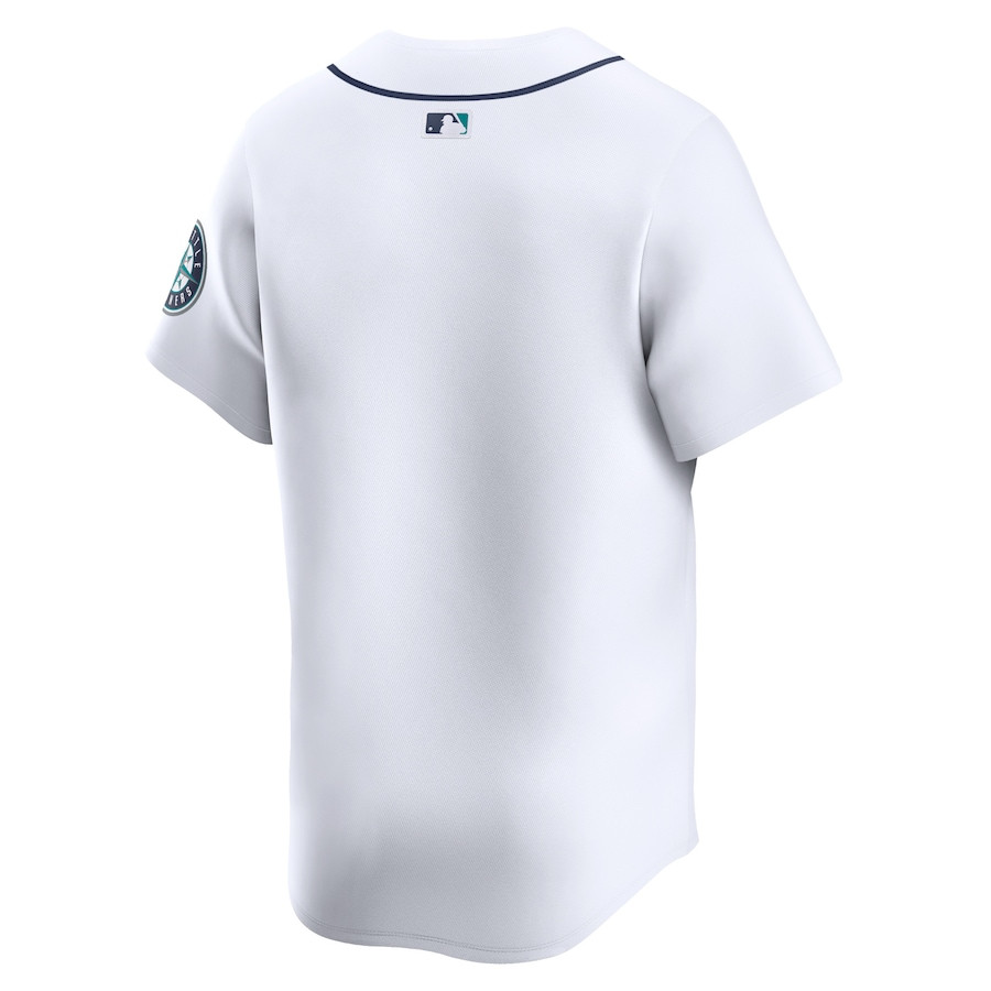 Seattle Mariners Home Limited White MLB Jersey Youth