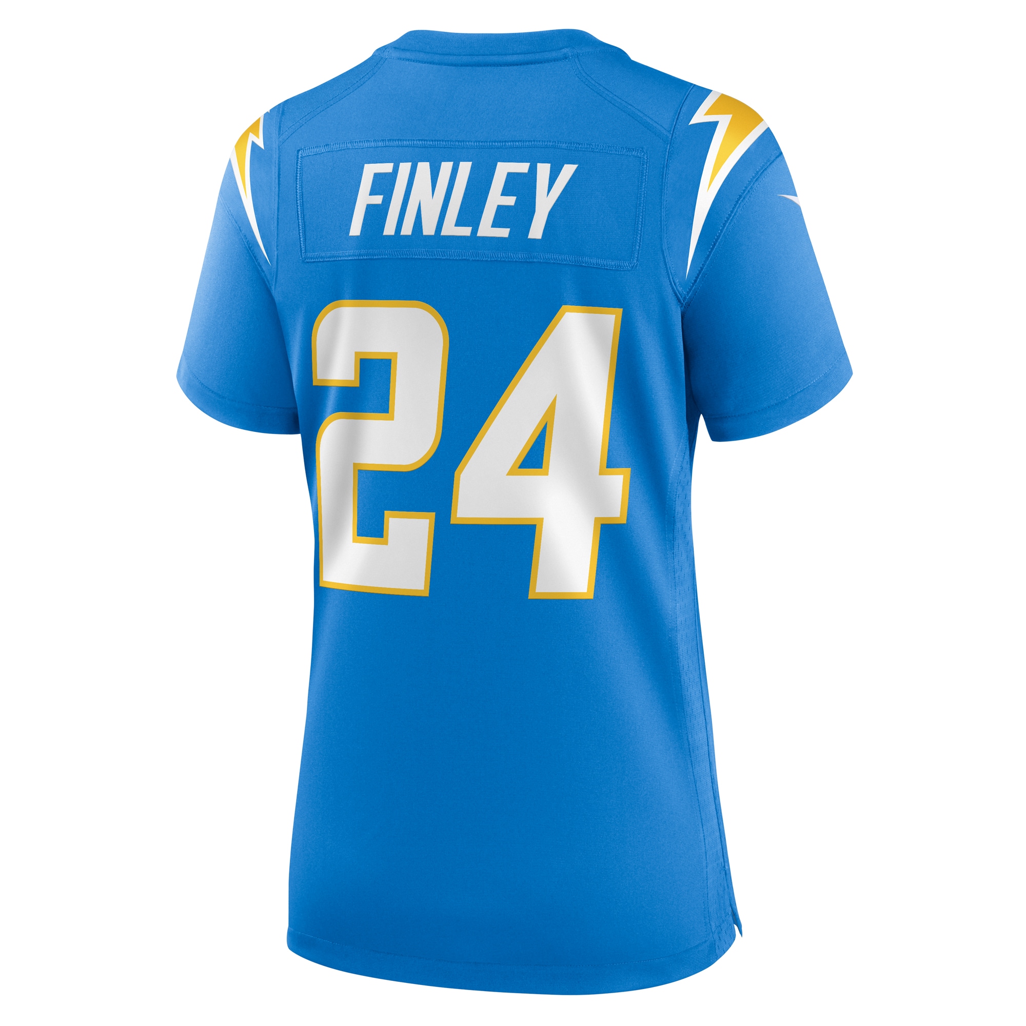 Los Angeles Chargers AJ Finley Powder Blue Team Game NFL Jersey Women's