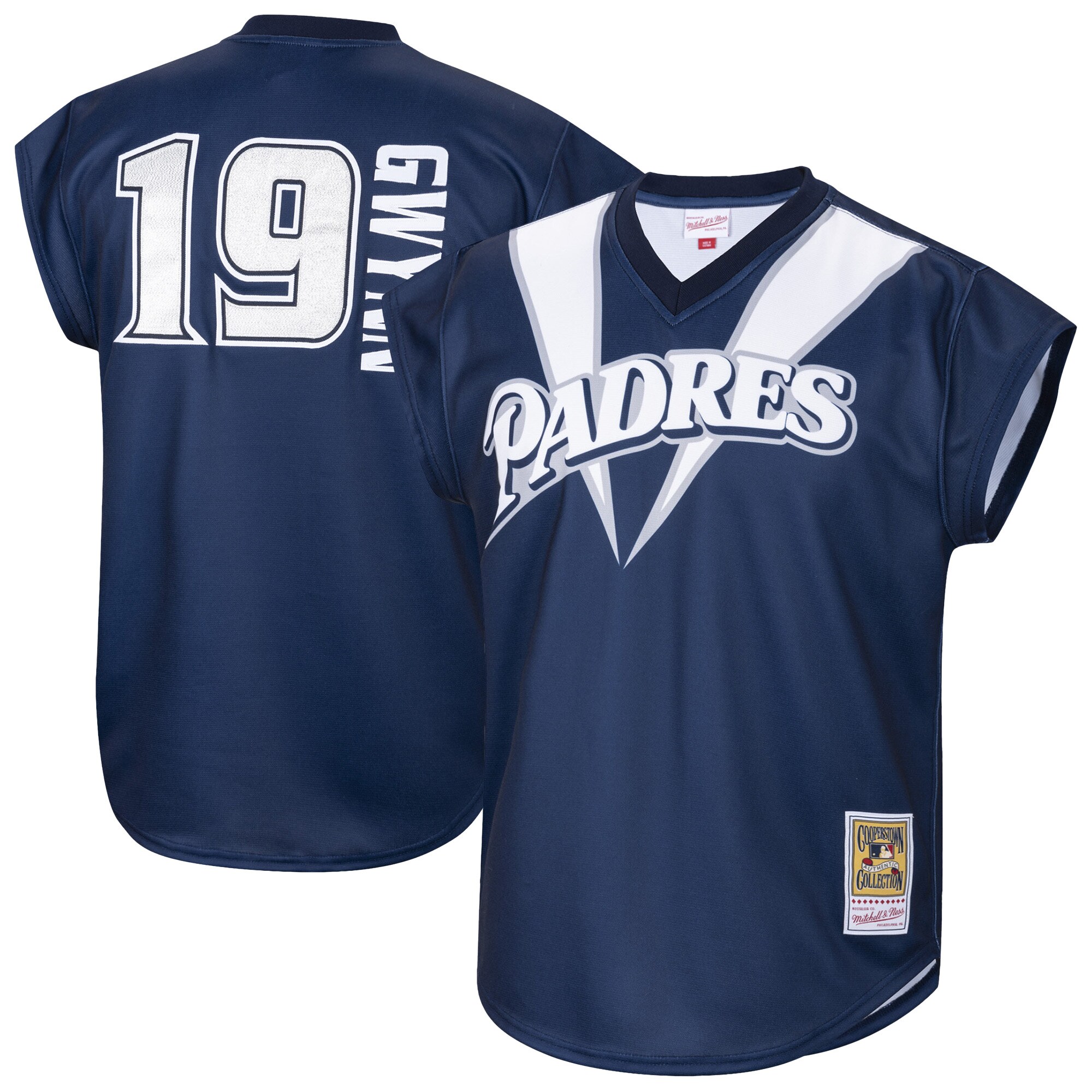 San Diego Padres Tony Gwynn Mitchell Ness Navy 1999 MLB Jersey Men's