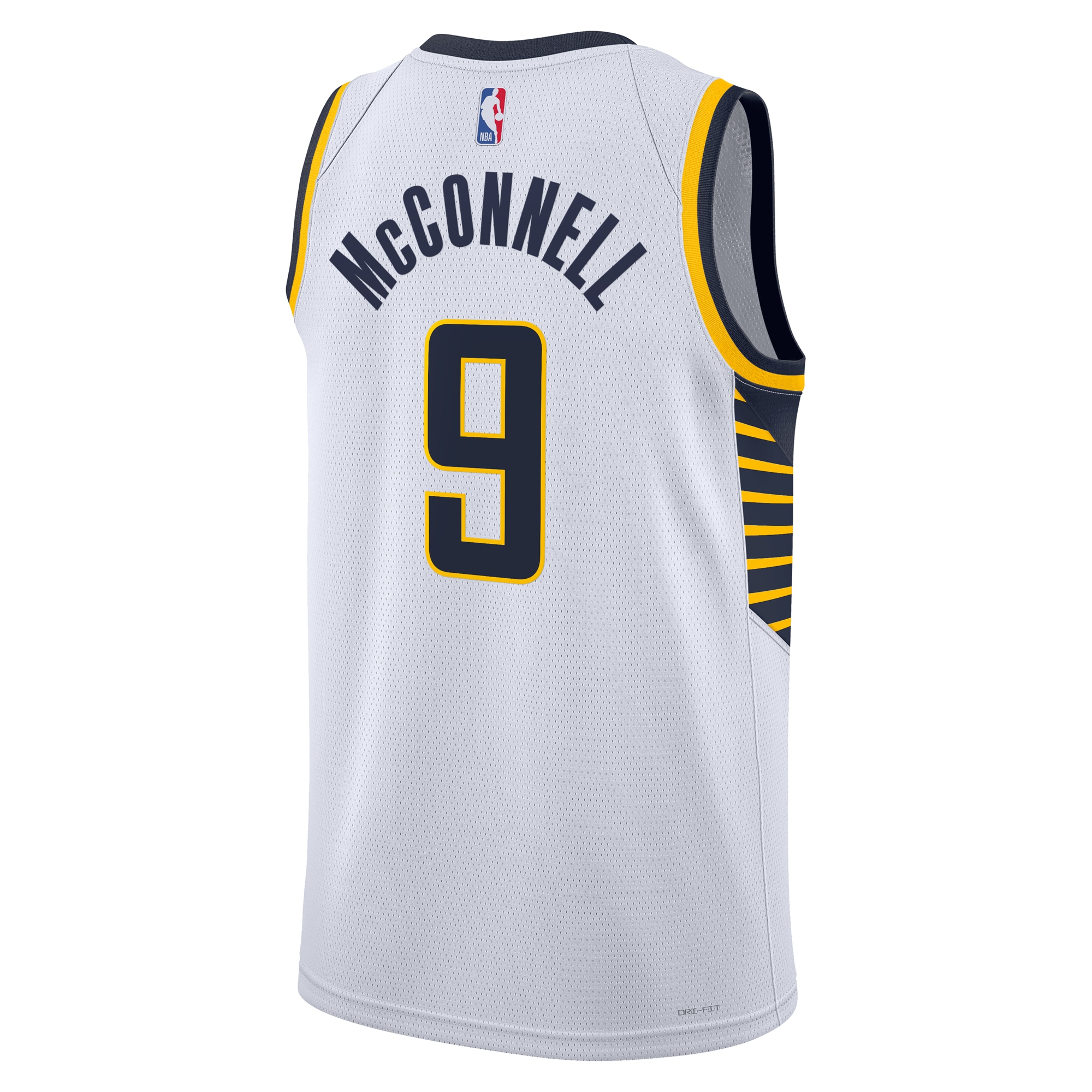 Indiana Pacers Association Edition Swingman White T.J. McConnel NBA Jersey Youth