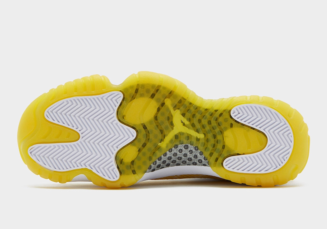 Air Jordan 11 Low Yellow Snakeskin AH7860-107