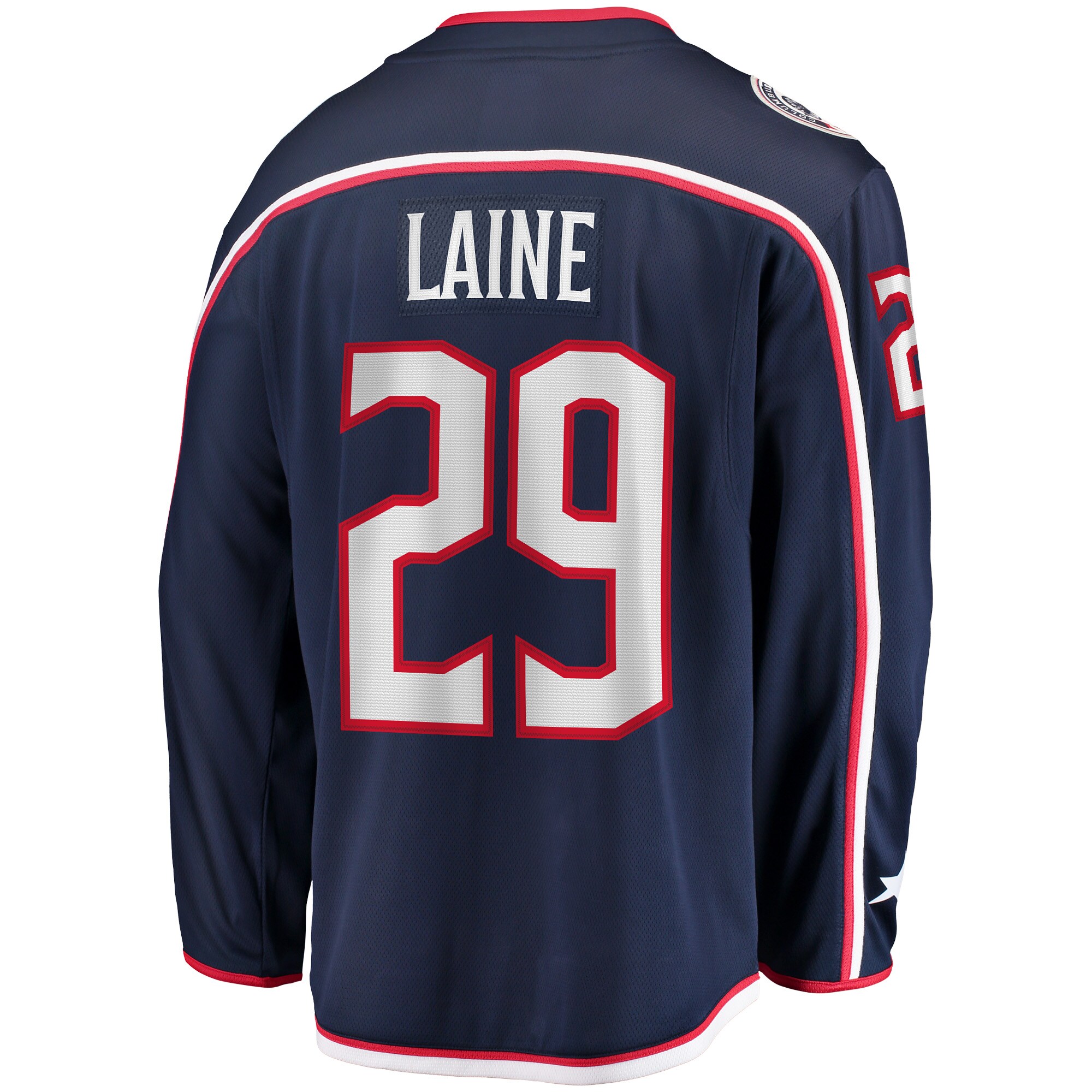 Columbus Blue Jackets Patrik Laine Navy Home Breakaway NHL Jersey Men's