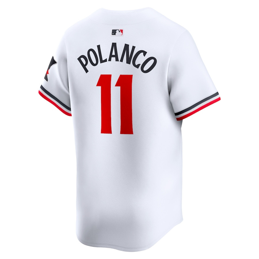 Jorge Polanco 11 Minnesota Twins Home Limited Player White MLB Jersey Men's