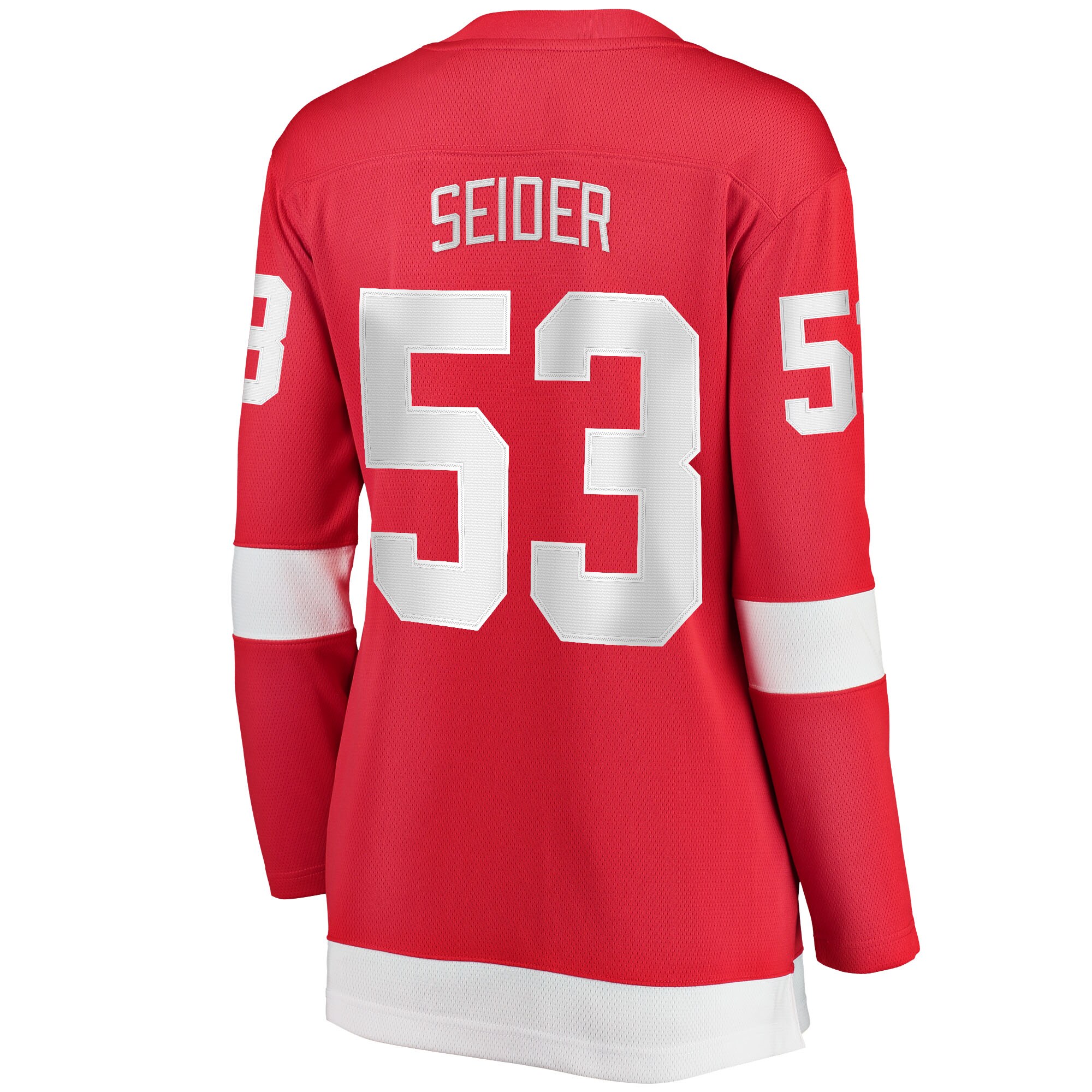 Detroit Red Wings Moritz Seider Red Home Breakaway Player NHL Jersey Women's