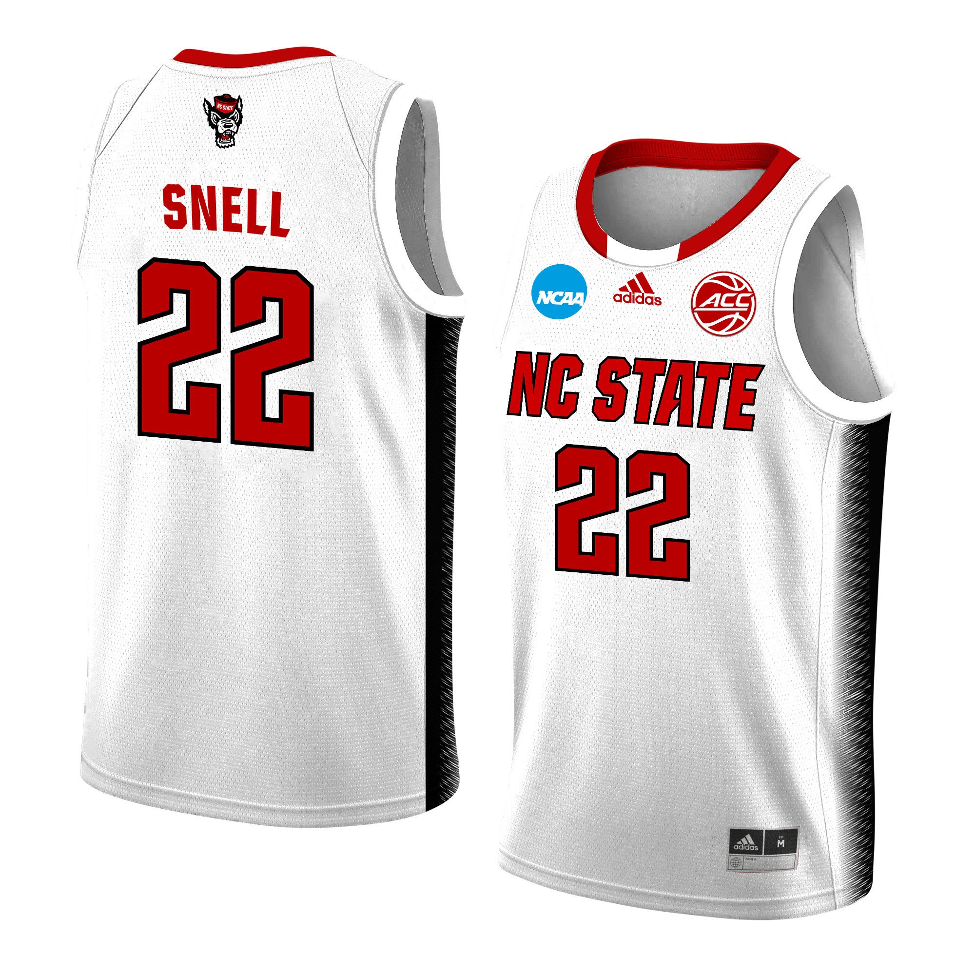 Jordan Snell 22 NC State Wolfpack 2024 White Unisex NCAA Jersey Unisex