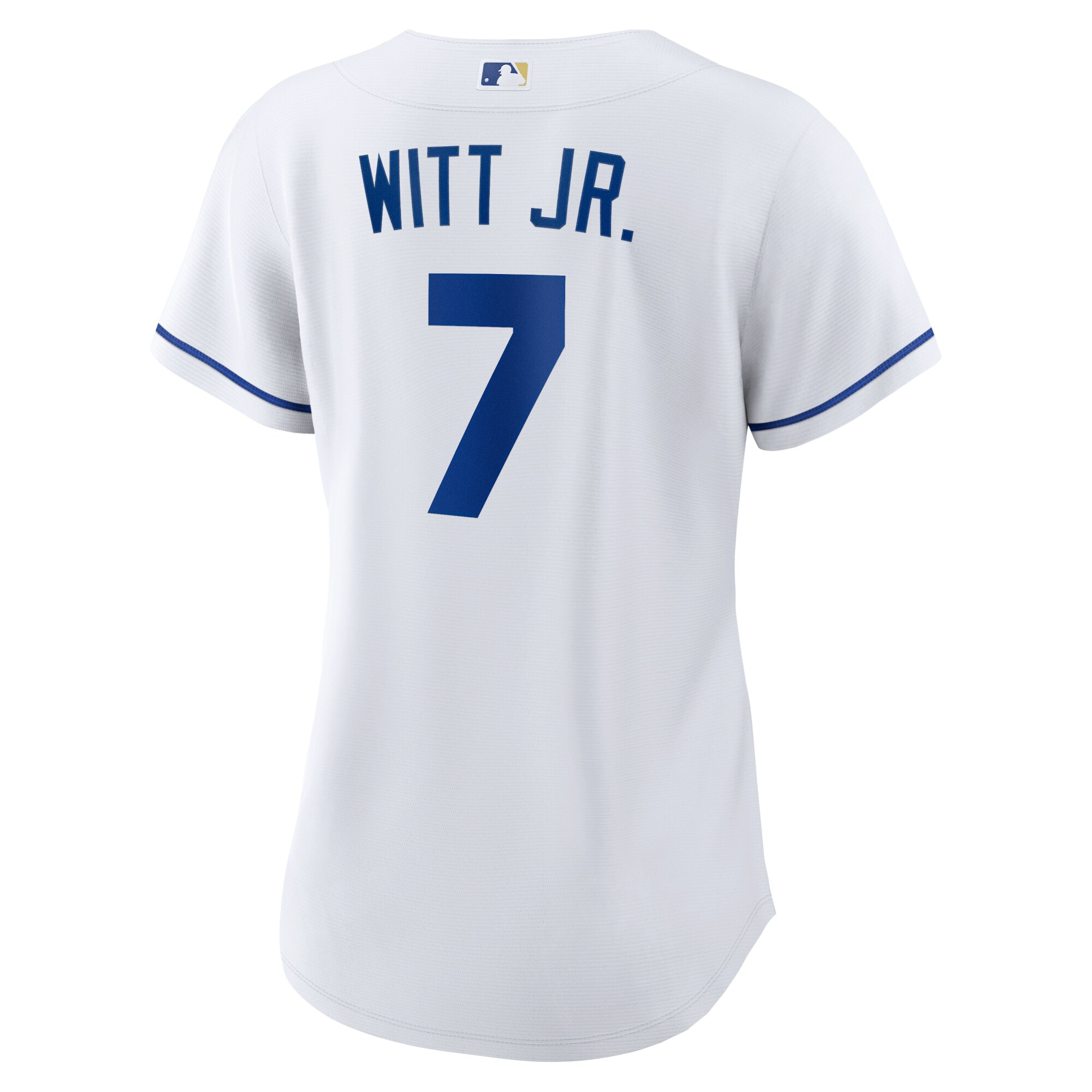 Kansas City Royals Bobby Witt Jr. White Home Player MLB Jersey Women's