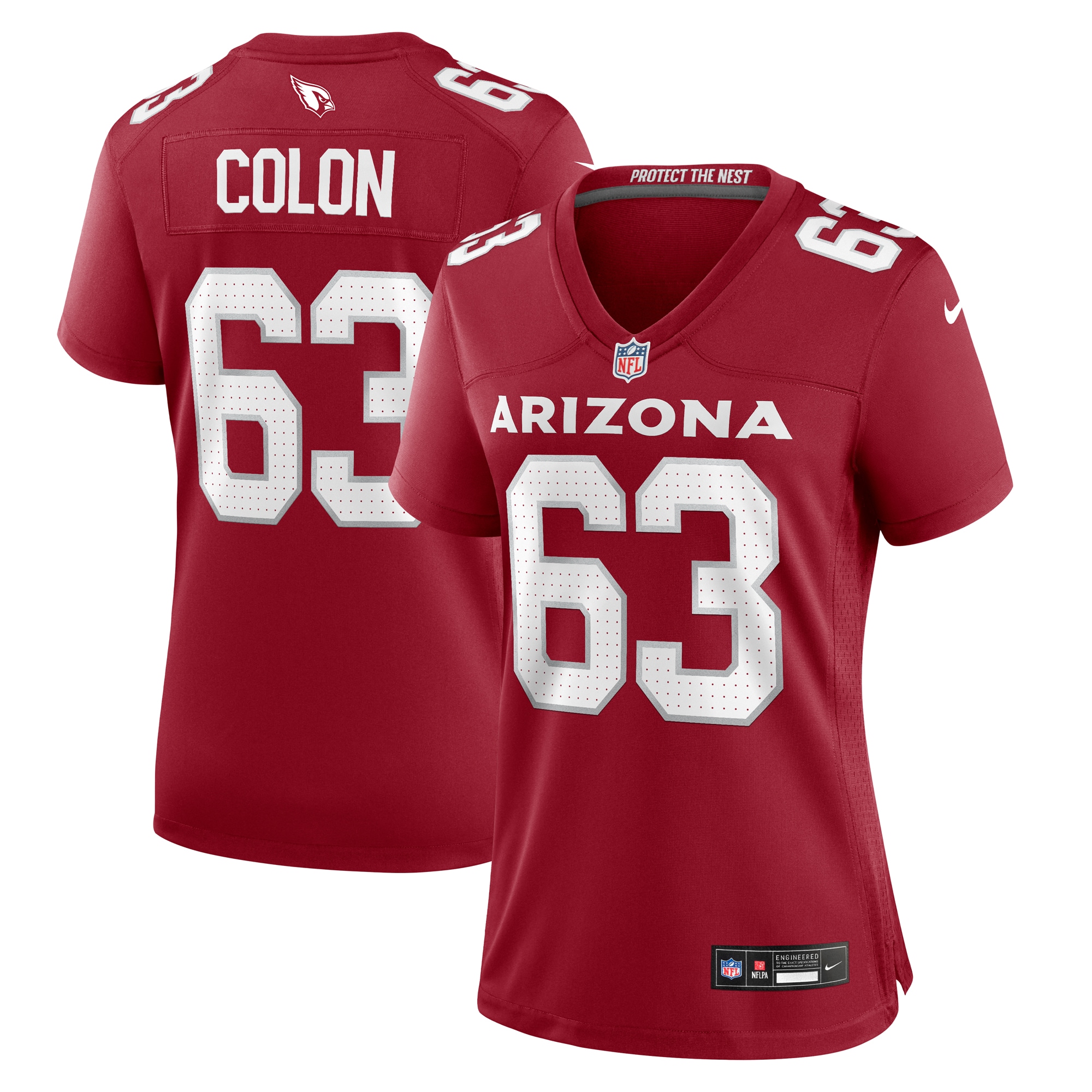 Arizona Cardinals Trystan Colon Cardinal Team Game NFL Jersey Women's