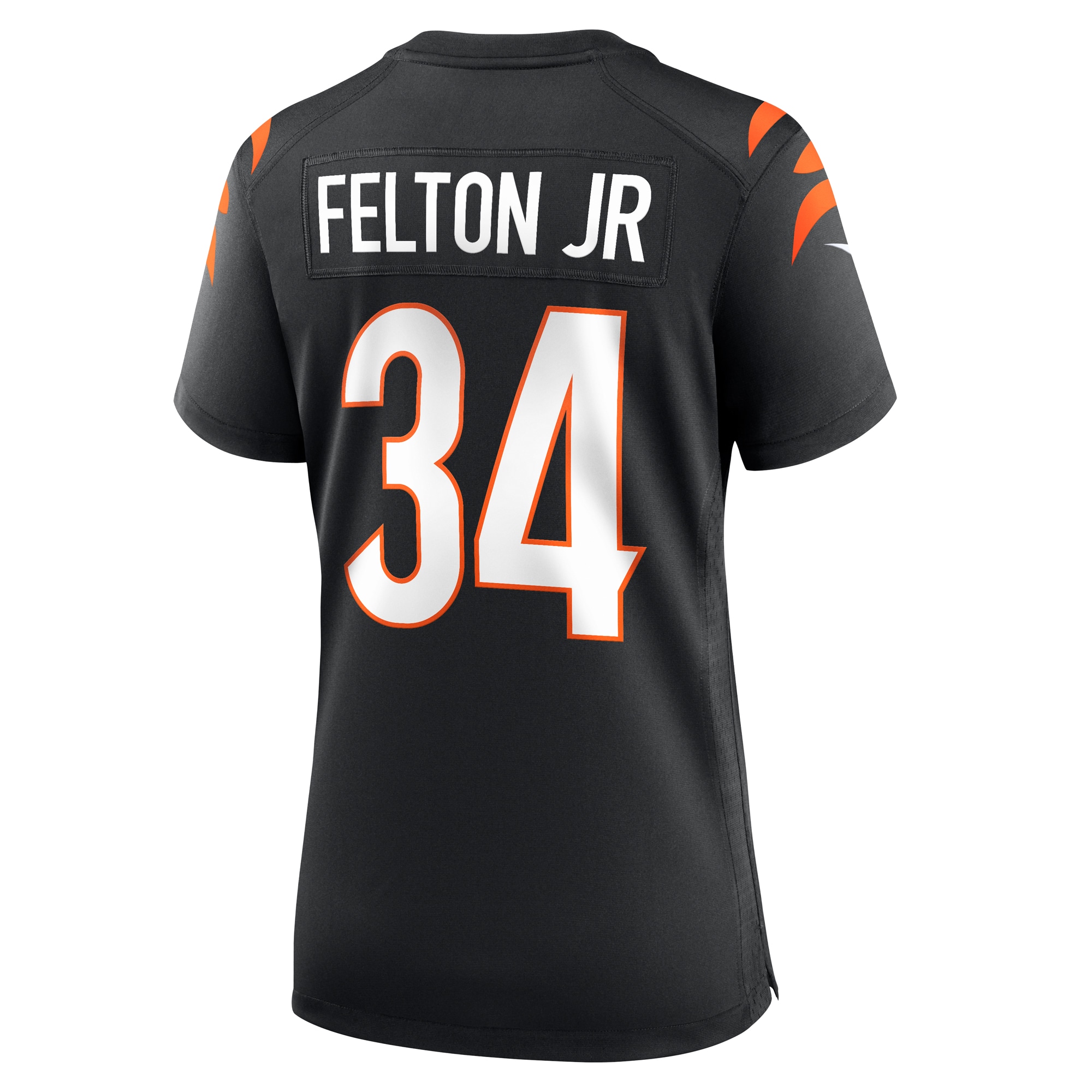 Cincinnati Bengals Demetric Felton Jr. Black Team Game NFL Jersey Women's