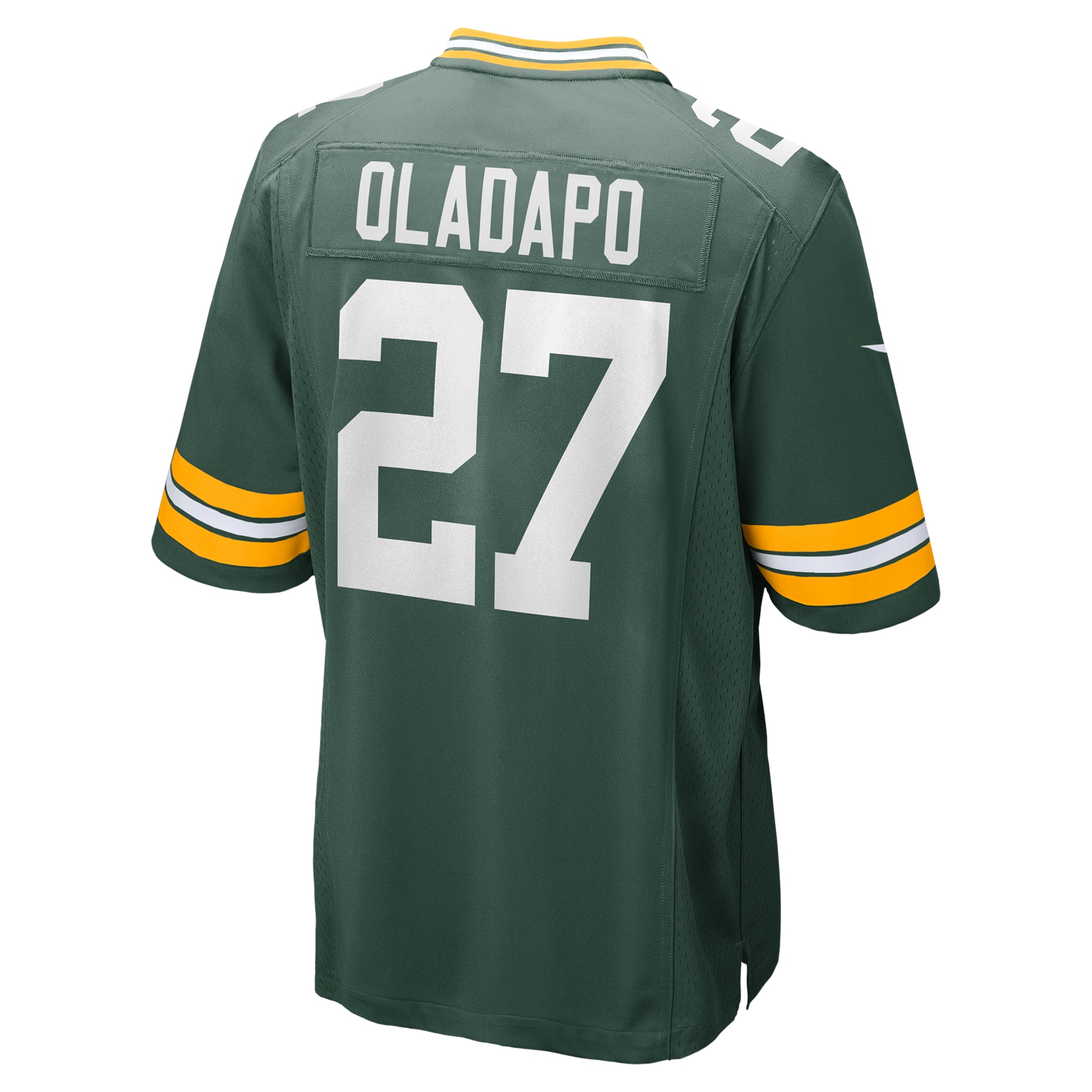Green Bay Packers Kitan Oladapo Green Game NFL Jersey Men's