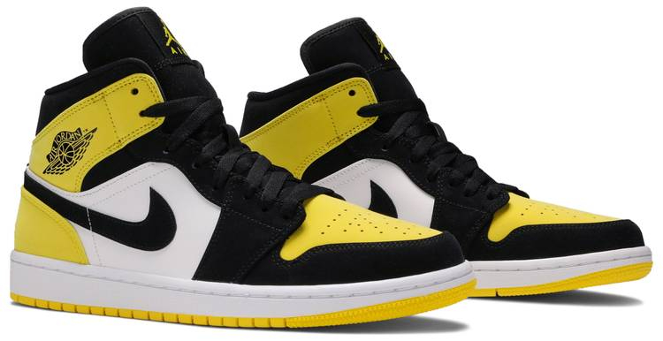 Air Jordan 1 Mid SE Yellow Toe 852542-071