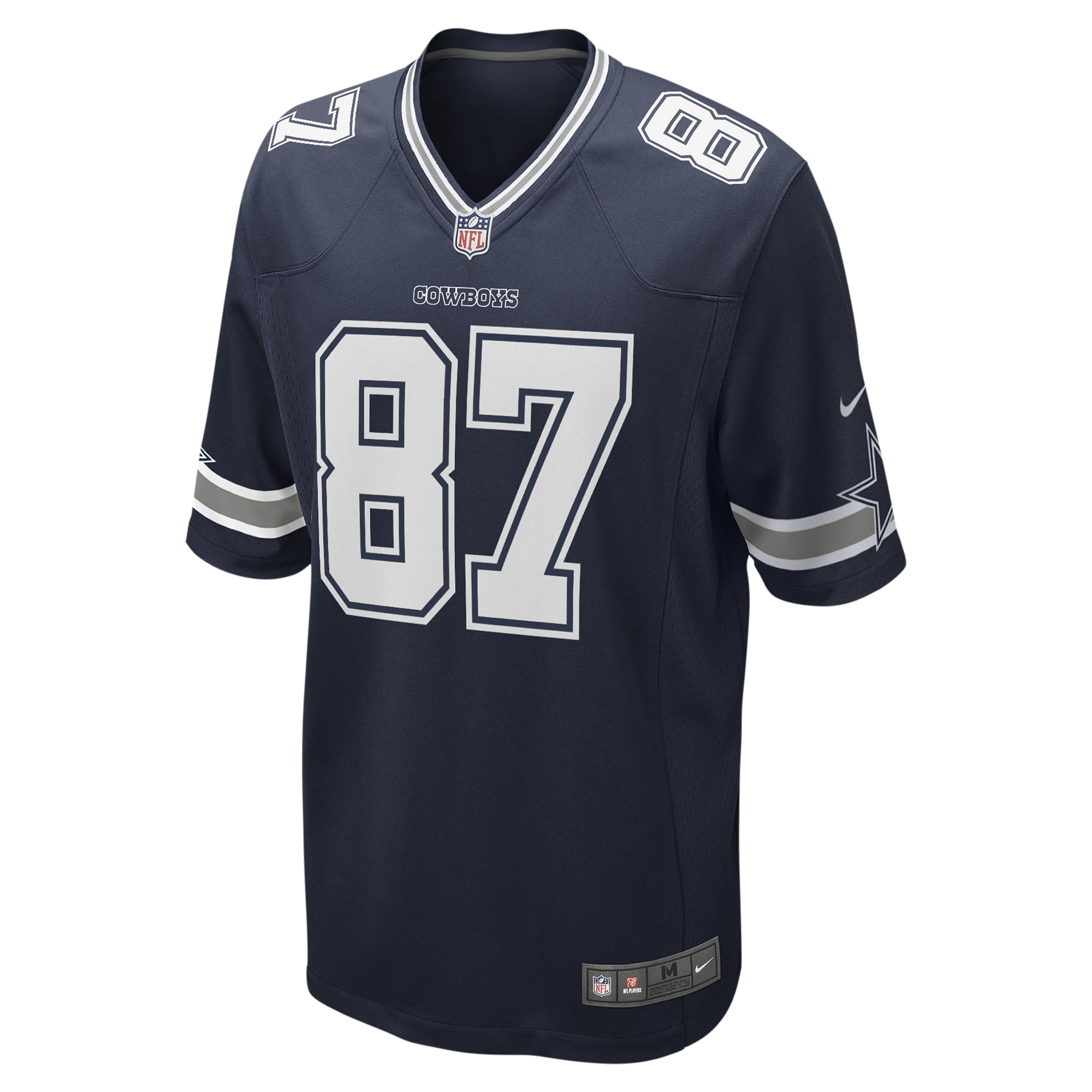 Dallas Cowboys Jake Ferguson Navy Team Game NFL Jersey Men's
