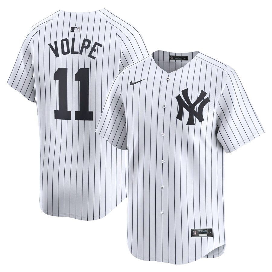 Anthony Volpe New York Yankees Home Limited Player Jersey White