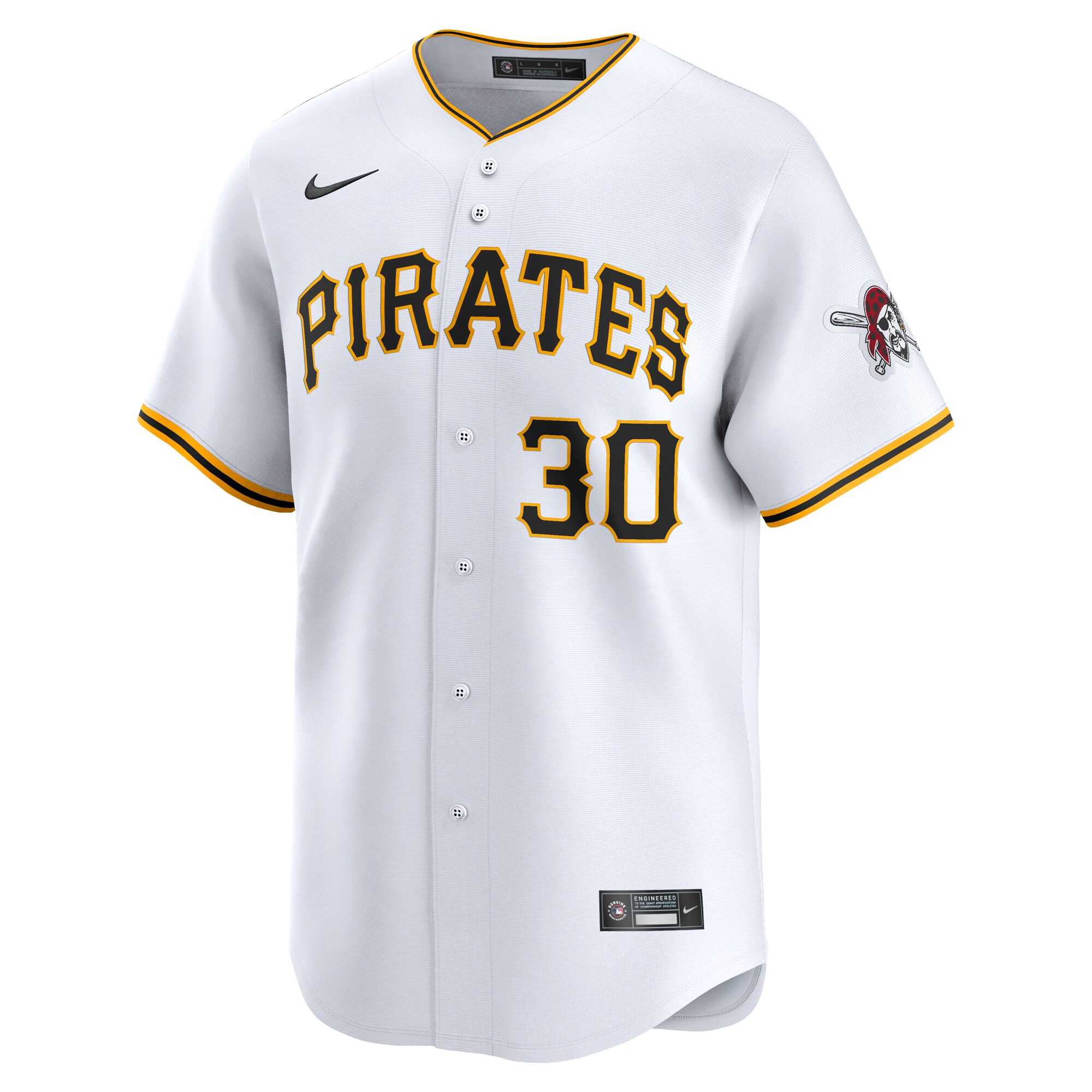 Pittsburgh Pirates Paul Skenes White Home Limited Player MLB Jersey Youth