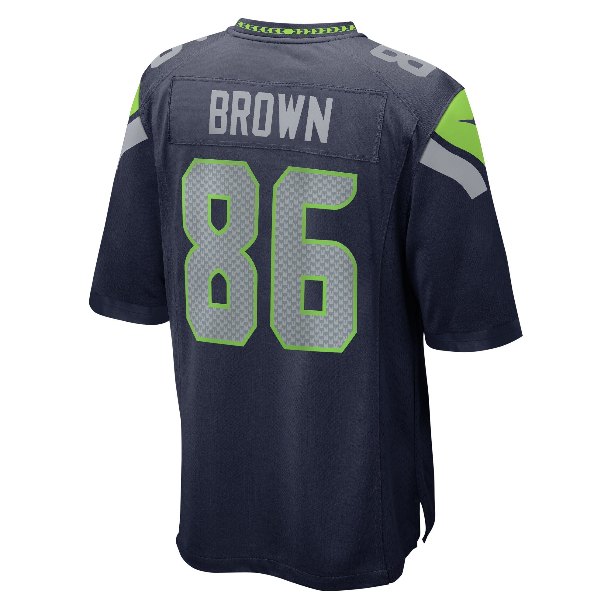 Seattle Seahawks Pharaoh Brown College Navy Game NFL Jersey Men's