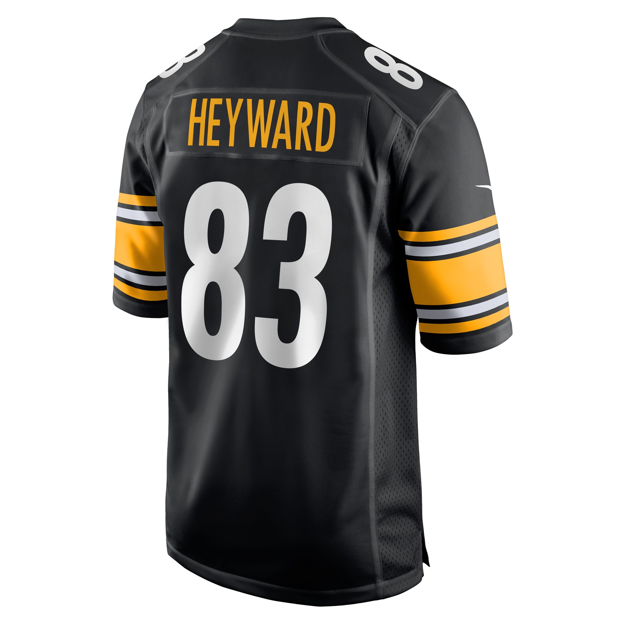 Pittsburgh Steelers Connor Heyward Black Game Player NFL Jersey Men's