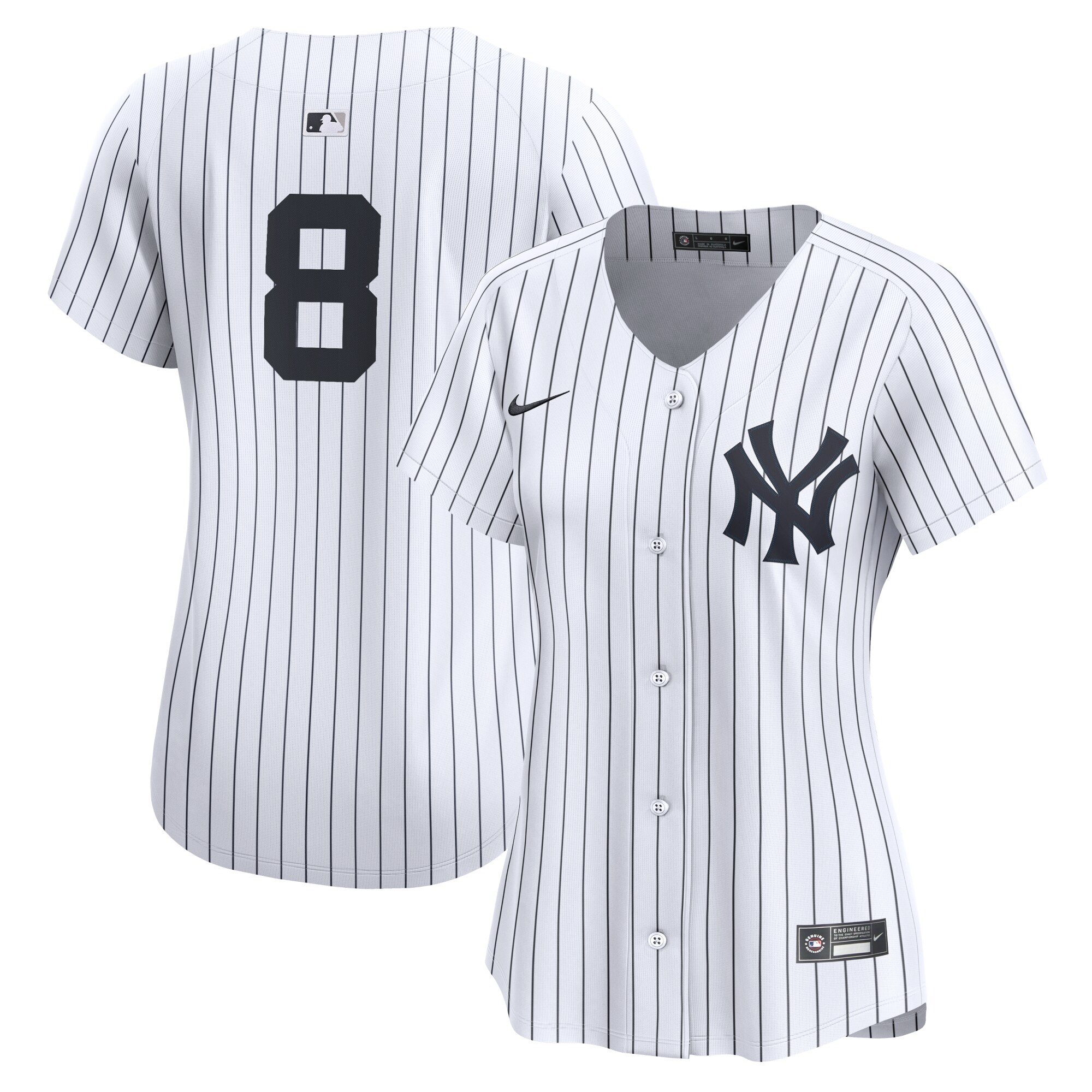New York Yankees Yogi Berra White Home Limited Player MLB Jersey Women's