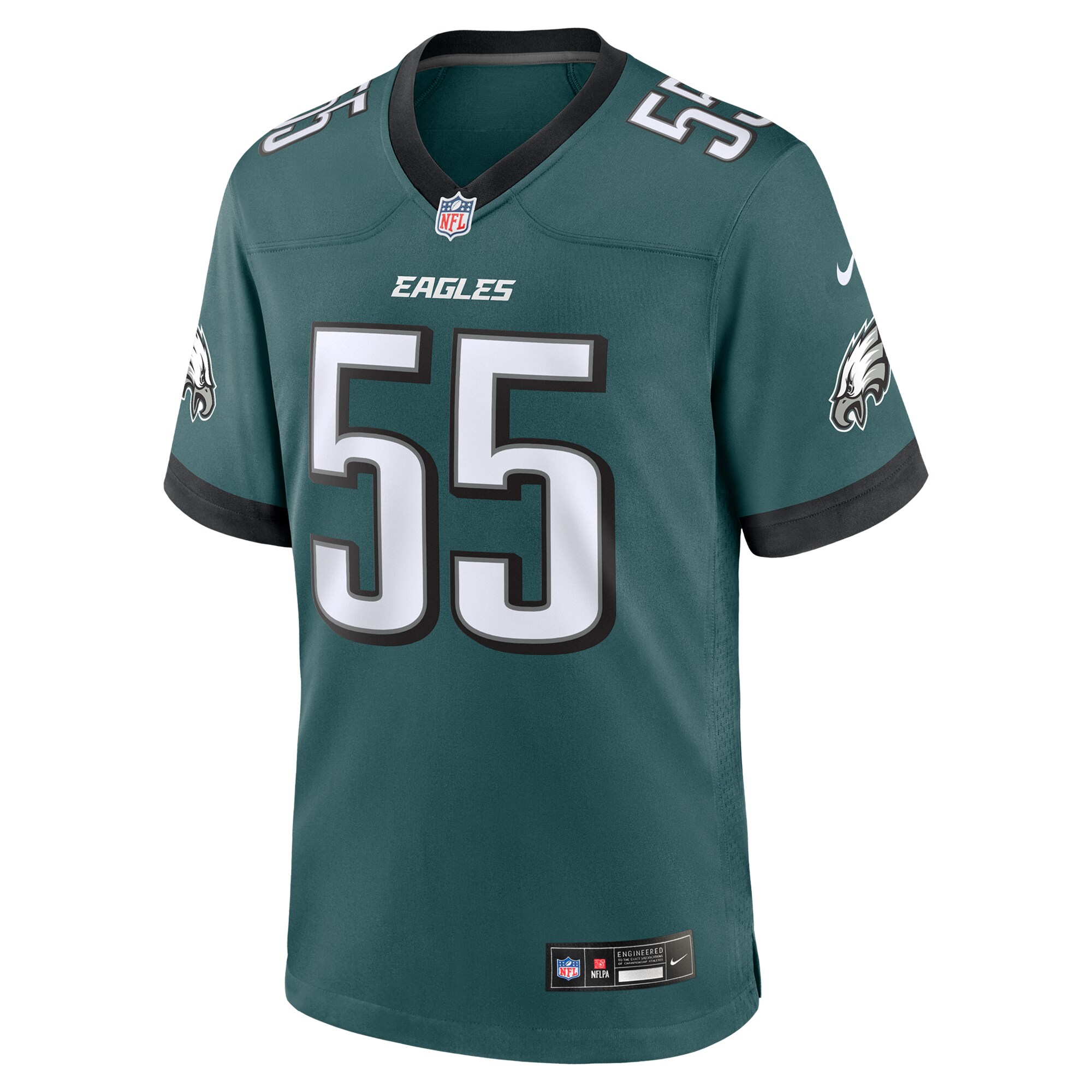 Philadelphia Eagles Brandon Graham Midnight Green Team Game NFL Jersey Men's