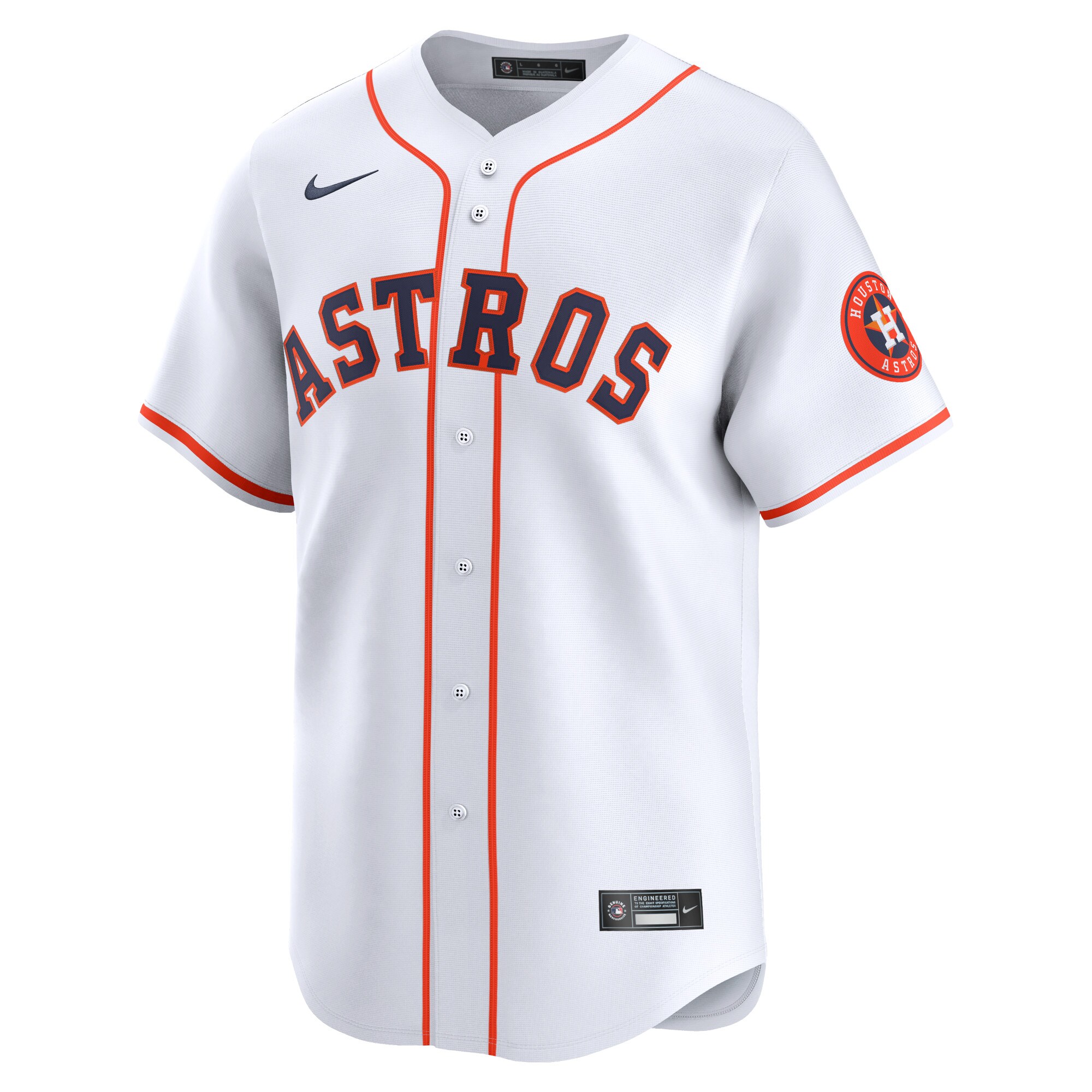 Houston Astros White Home Limited MLB Jersey Youth