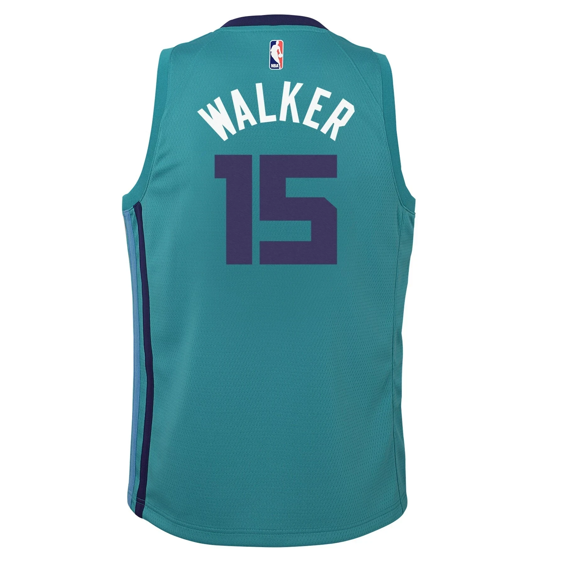 Kemba Walker Charlotte Hornets Swingman Teal Icon Edition NBA Jersey Youth