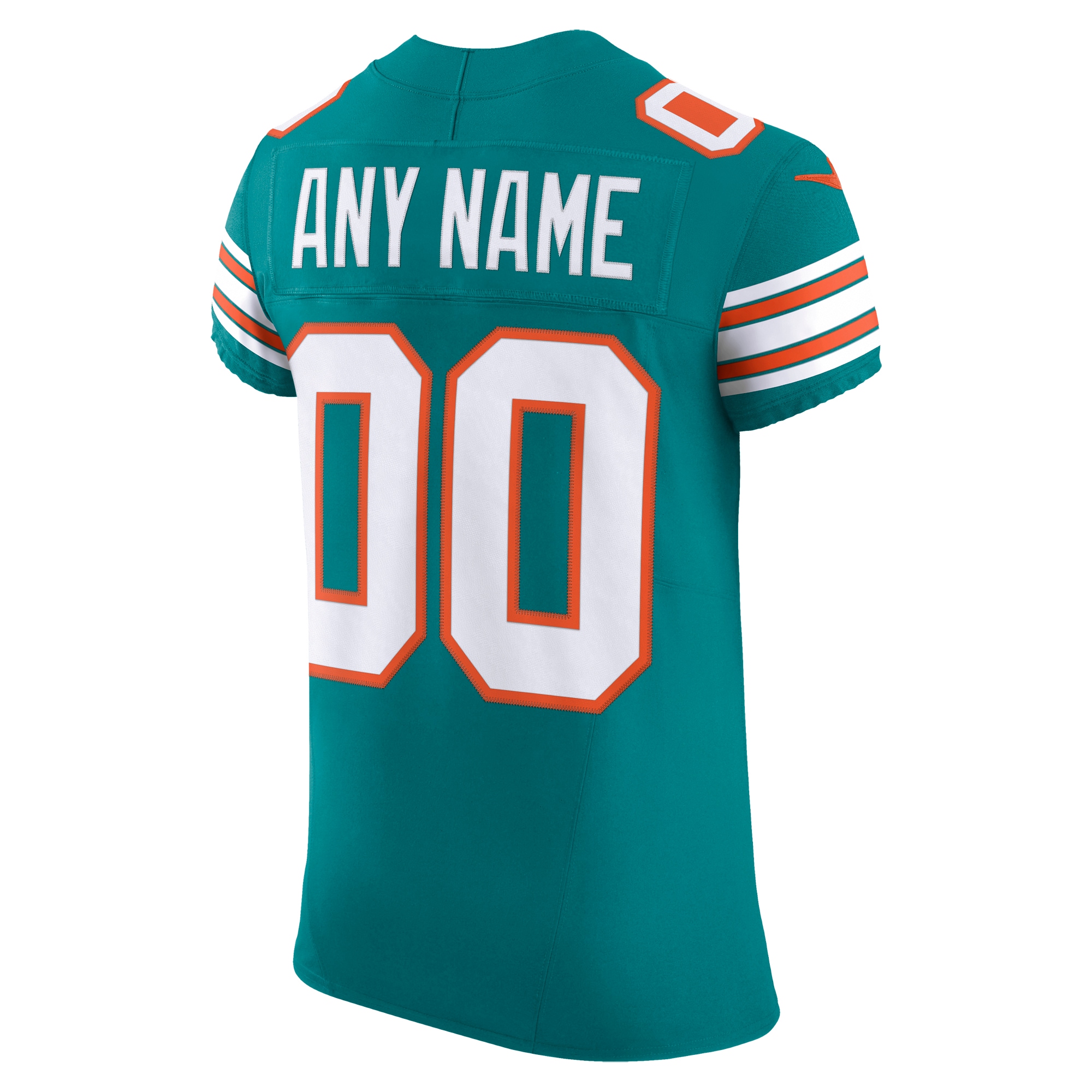 Miami Dolphins Aqua Alternate Vapor F.U.S.E. Elite Custom NFL Jersey Men's