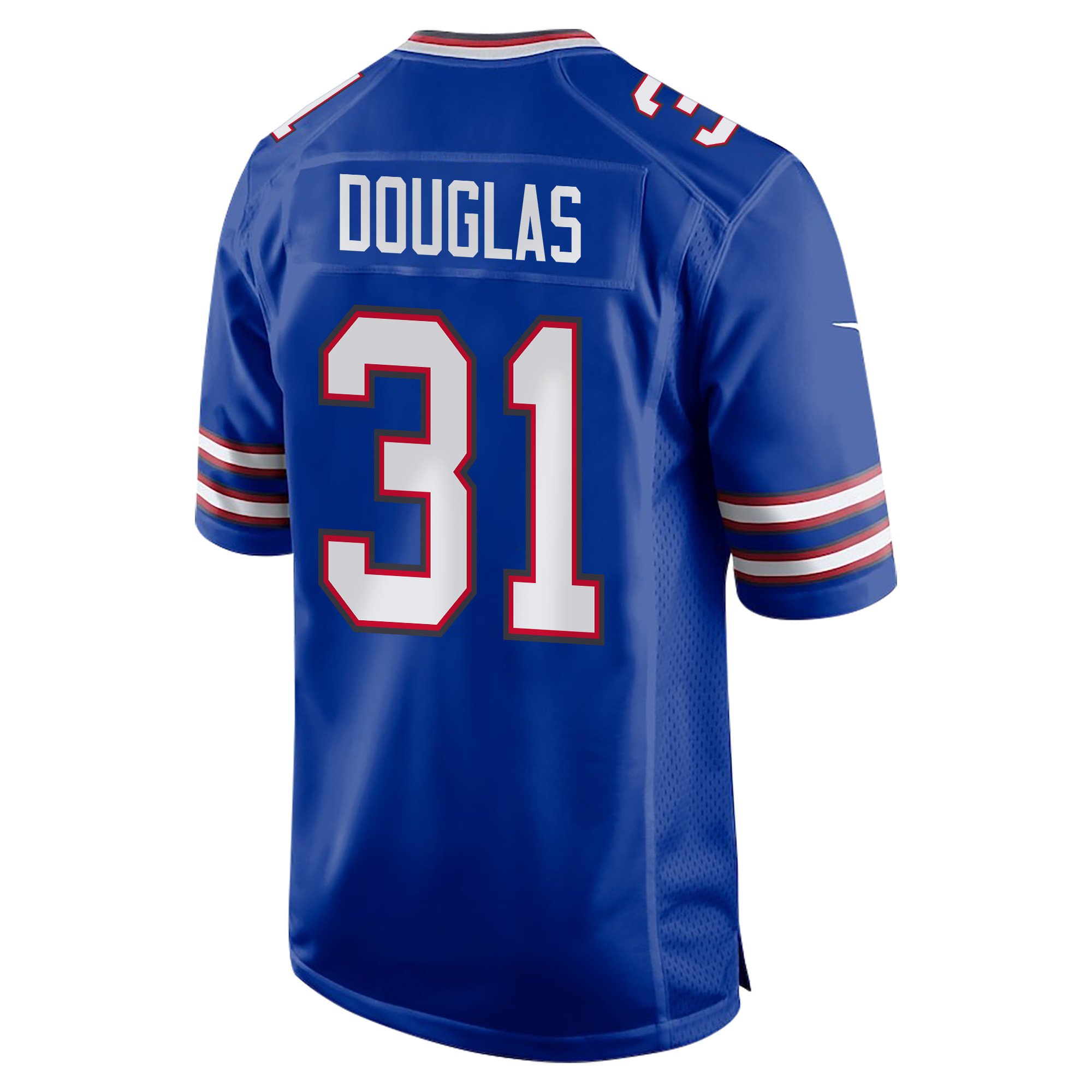 Rasul Douglas 31 Buffalo Bills Super Bowl LIX Champions Patch New Orleans The Ultimate Showdown' EMBROIDERED Game Royal NFL Jersey Men's
