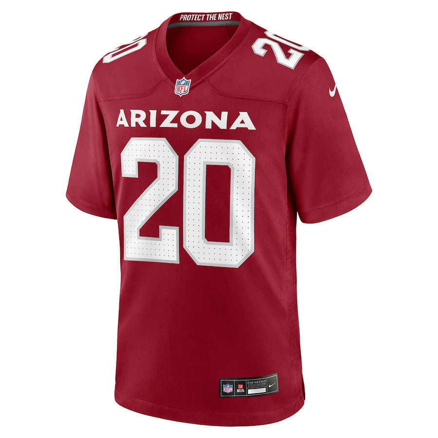 DeeJay Dallas 20 Arizona Cardinals Team Game Cardinal NFL Jersey Men's