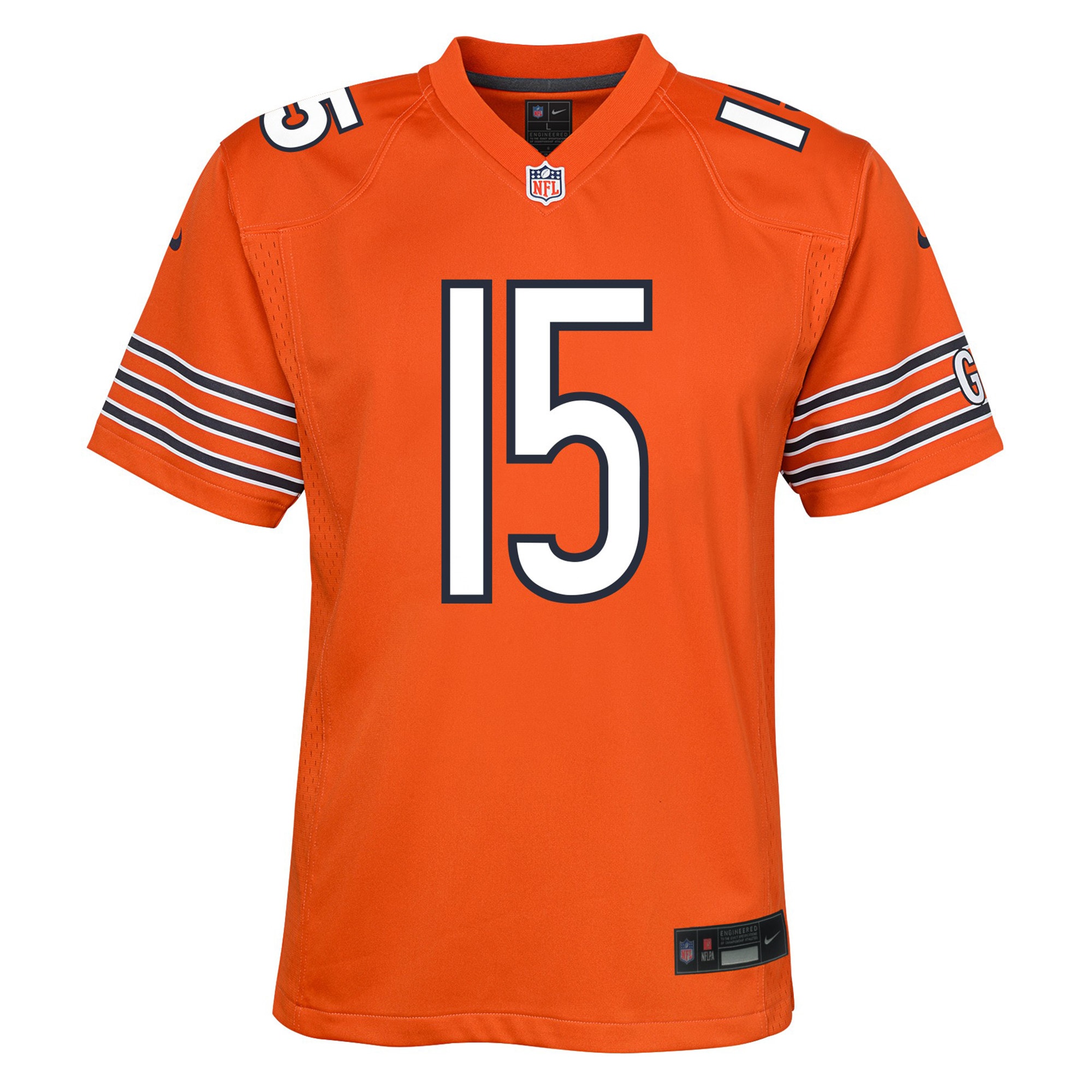 Chicago Bears Rome Odunze Orange Alternate Game NFL Jersey Youth