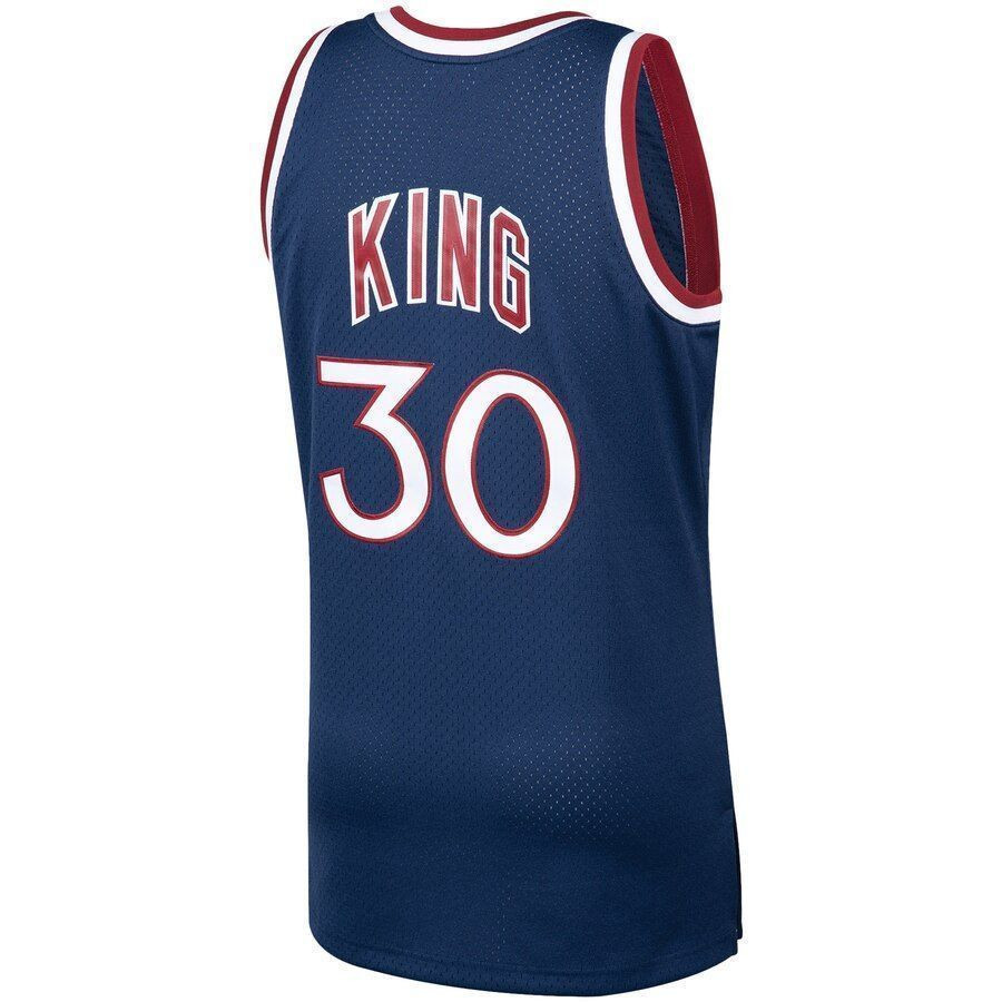 Bernard King New York Knicks Mitchell Ness 1982-83 Hardwood Classics Swingman Navy NBA Jersey Men's