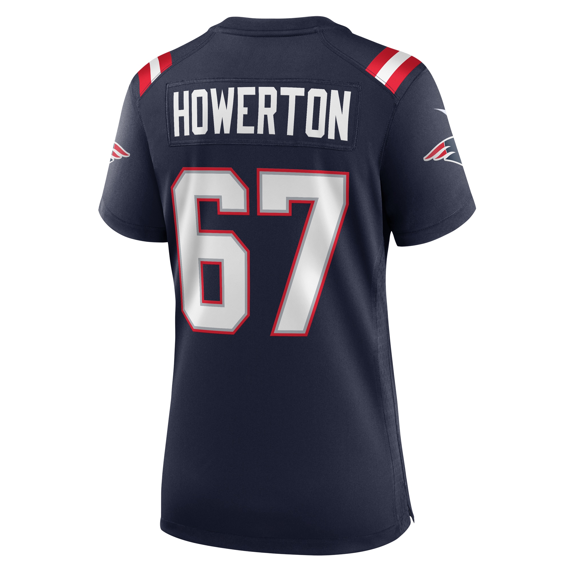 New England Patriots Hayden Howerton Navy Home Game Player NFL Jersey Women's