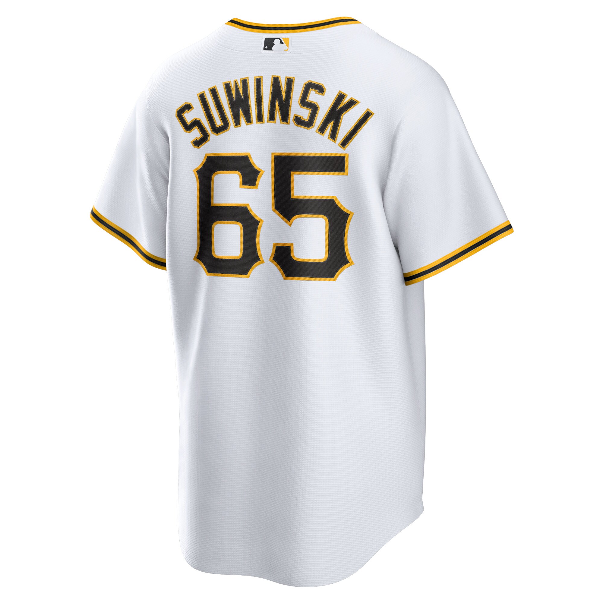 Pittsburgh Pirates Jack Suwinski White Home MLB Jersey Men's