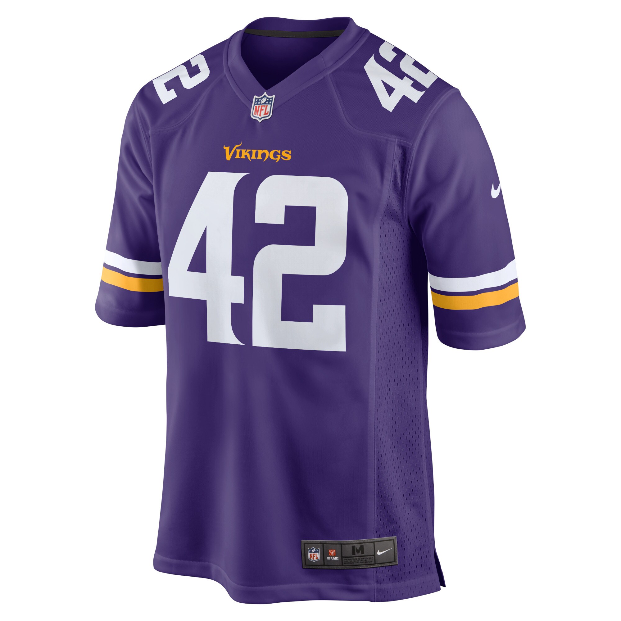 Minnesota Vikings Andrew DePaola Purple Game NFL Jersey Men's