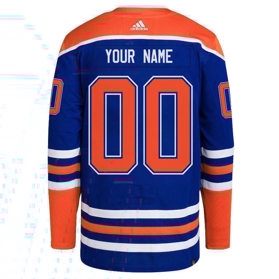 Edmonton Oilers 2024 STANLEY CUP Final Home Primegreen Custom Royal NHL Jersey Men's