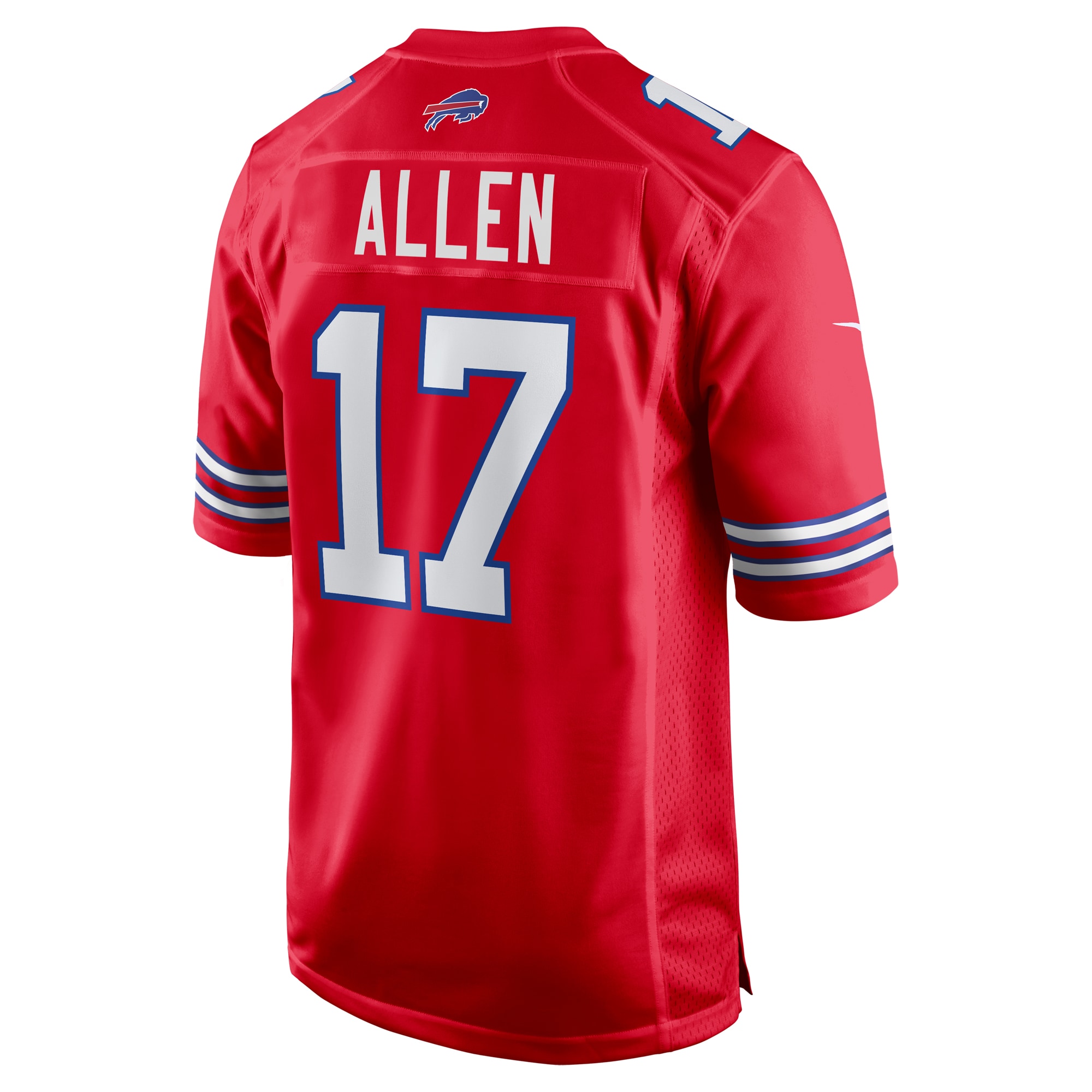 Buffalo Bills Josh Allen Red Alternate Game NFL Jersey Men's