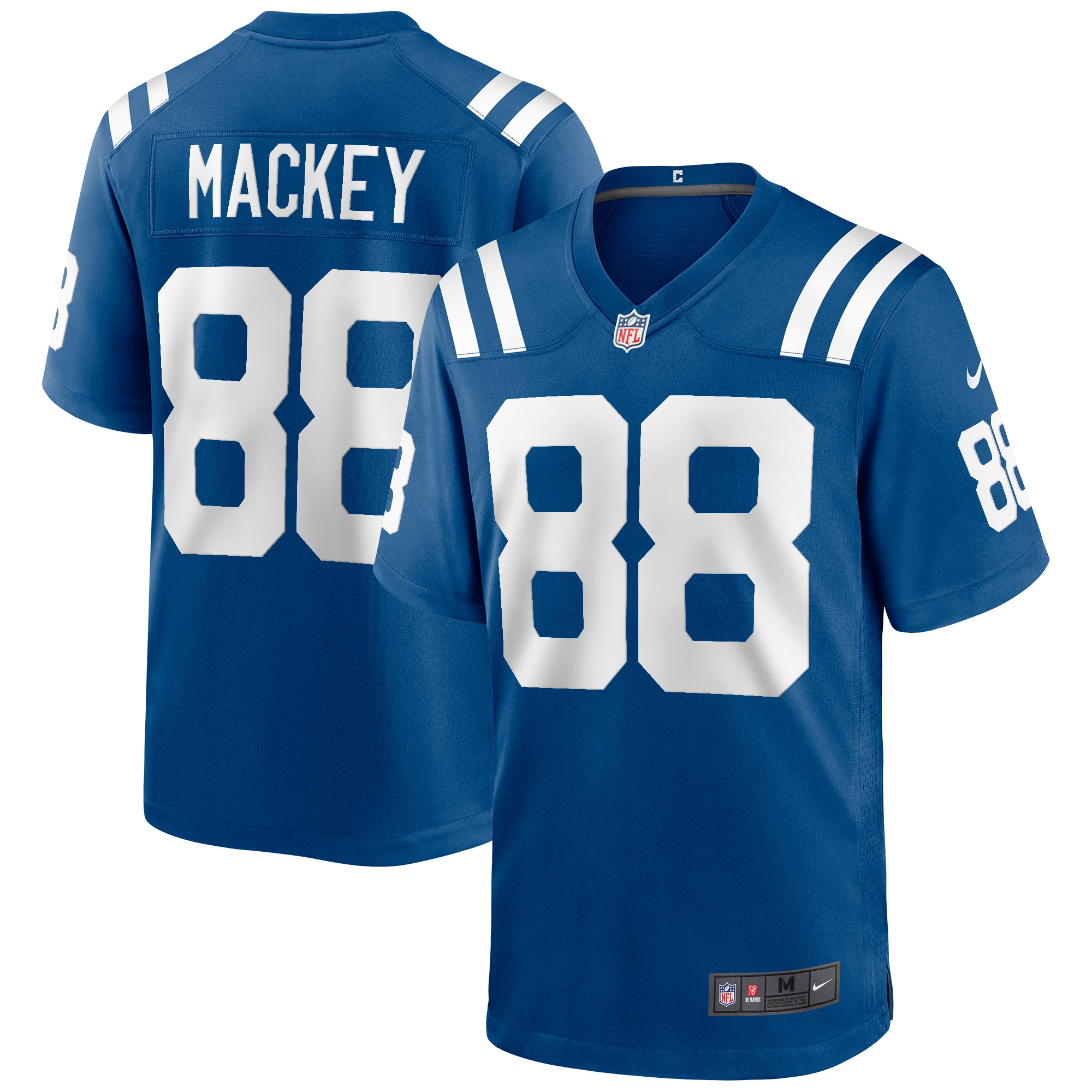Indianapolis Colts John Mackey Royal Game Retired Player NFL Jersey Men's
