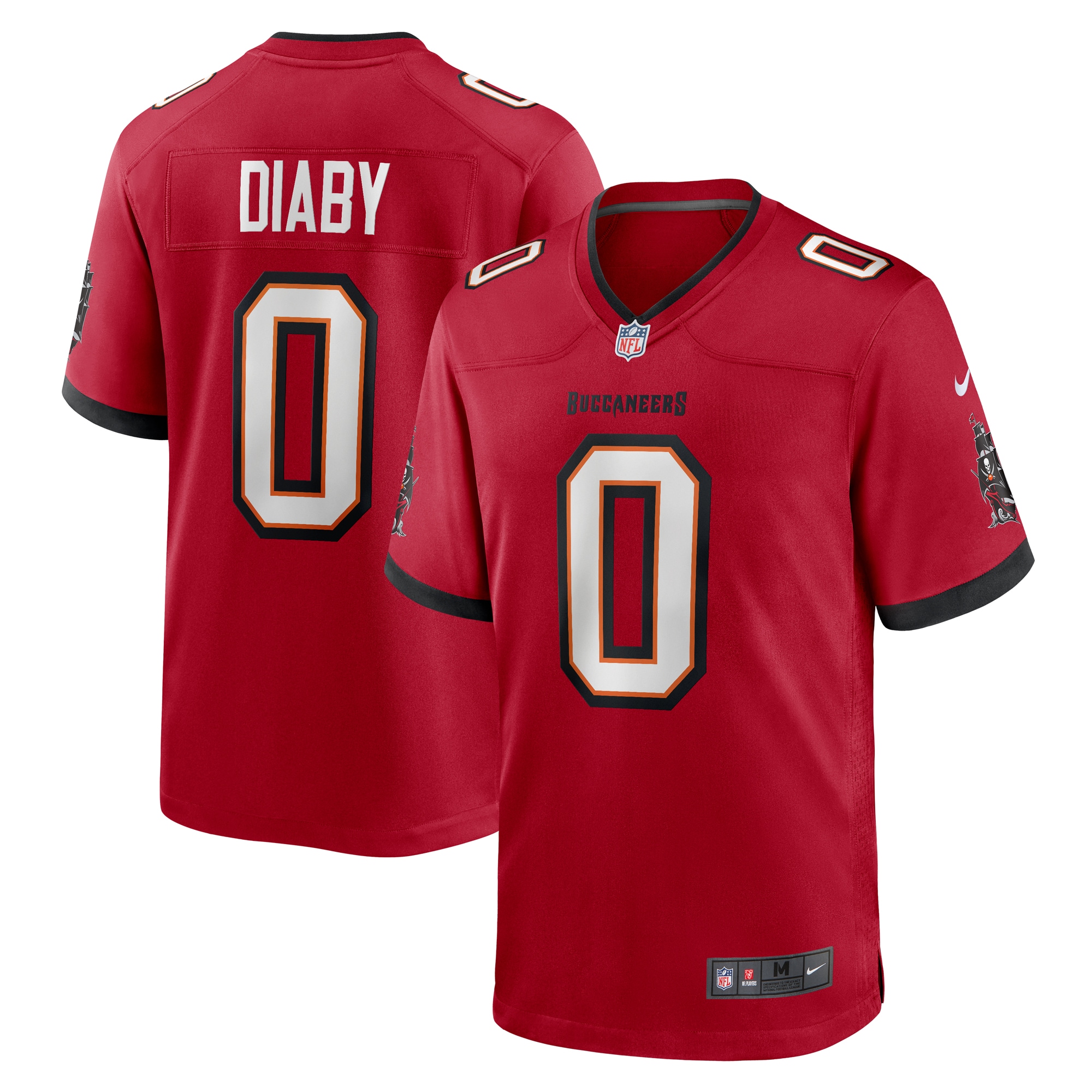 YaYa Diaby Tampa Bay Buccaneers Nike Game Jersey - Red