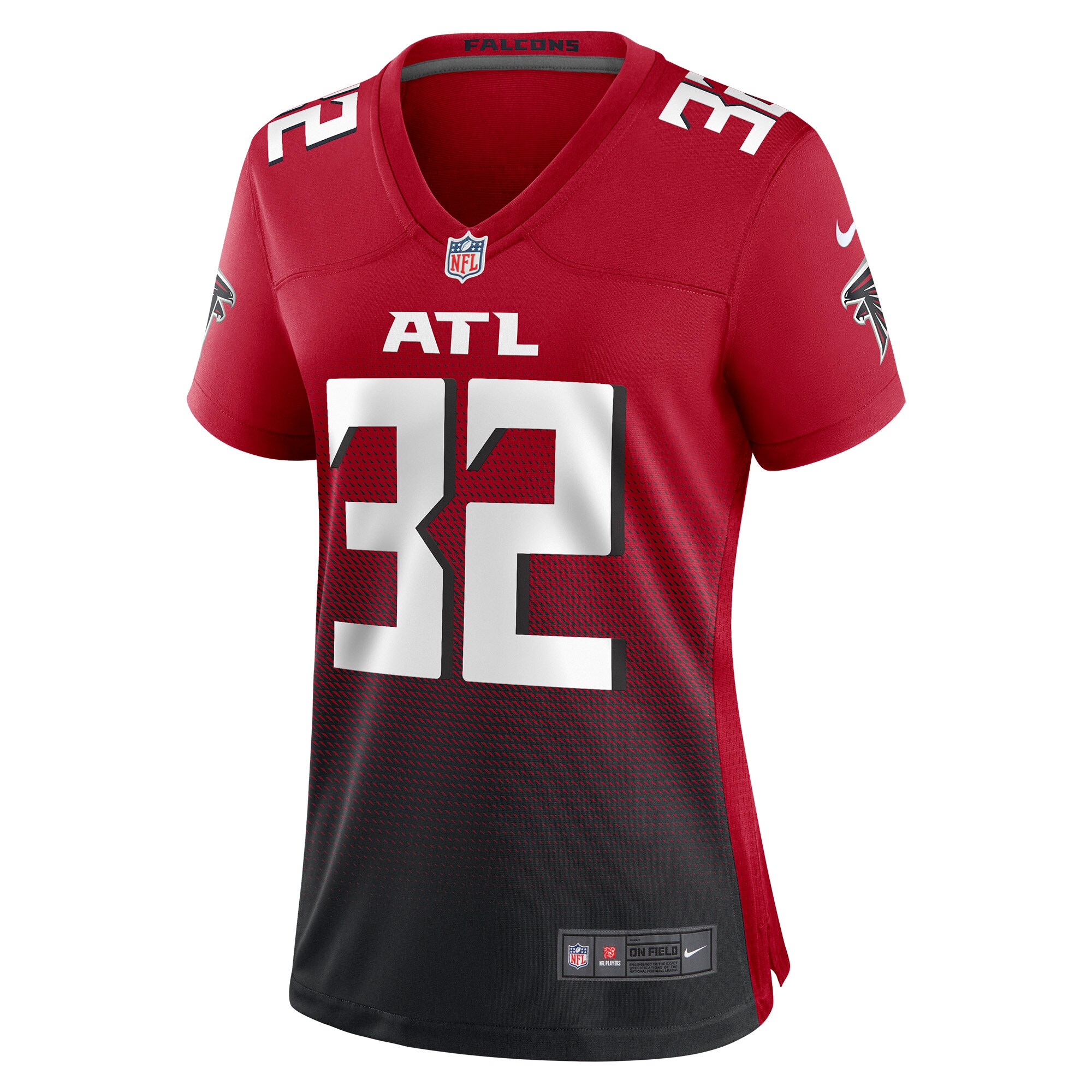 Atlanta Falcons Jamal Anderson Red Retired Game NFL Jersey Women's