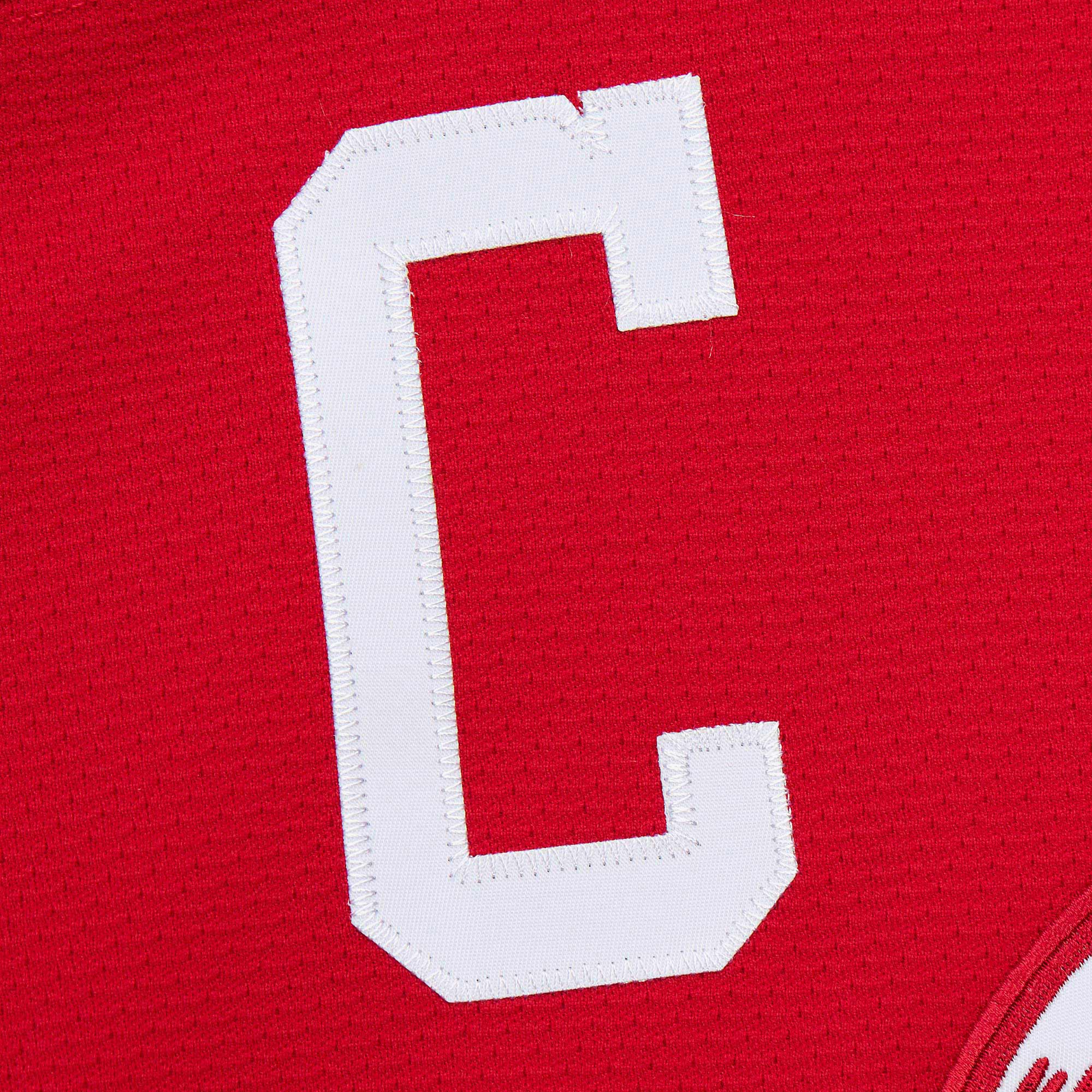 Detroit Red Wings Gordie Howe Red 1960-61 Power Play NHL Jersey Men's
