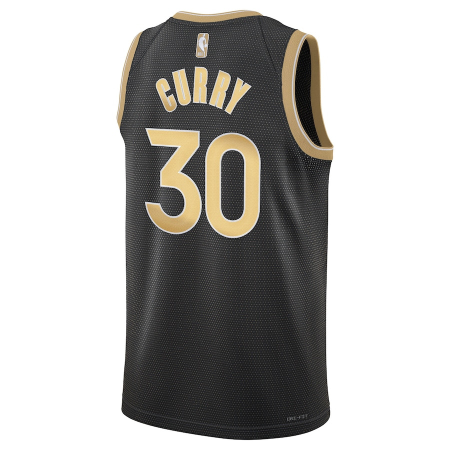 Stephen Curry 30 Golden State Warriors Unisex Select Series Swingman Black NBA Jersey Unisex