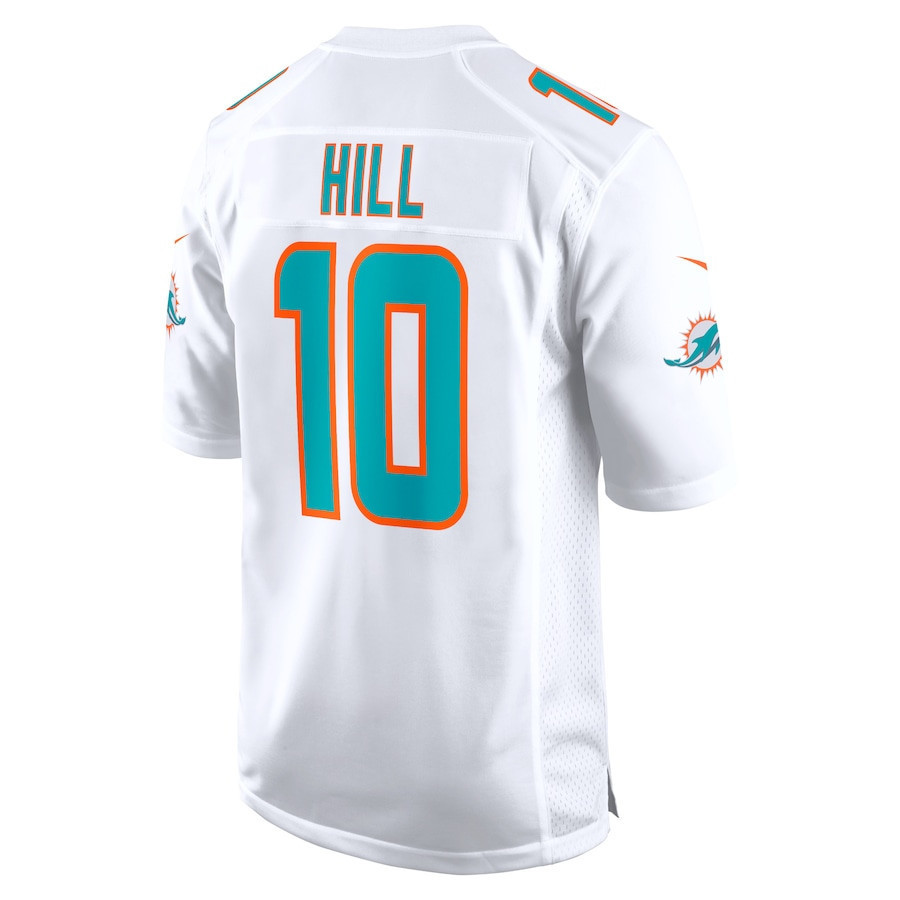 Tyreek Hill 10 Miami Dolphins The Cheetah Game White NFL Jersey Men's