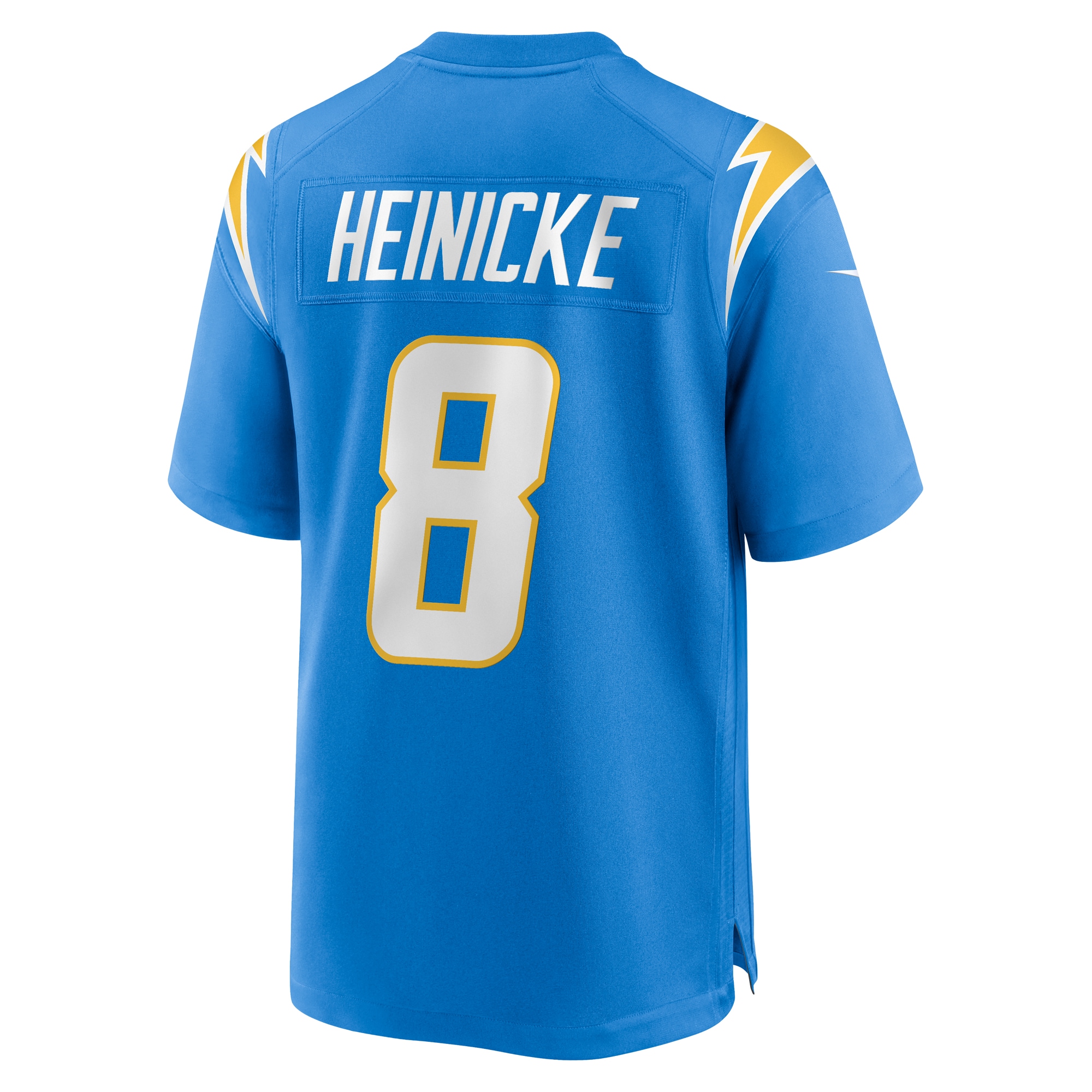 Los Angeles Chargers Taylor Heinicke Powder Blue Team Game NFL Jersey Men's