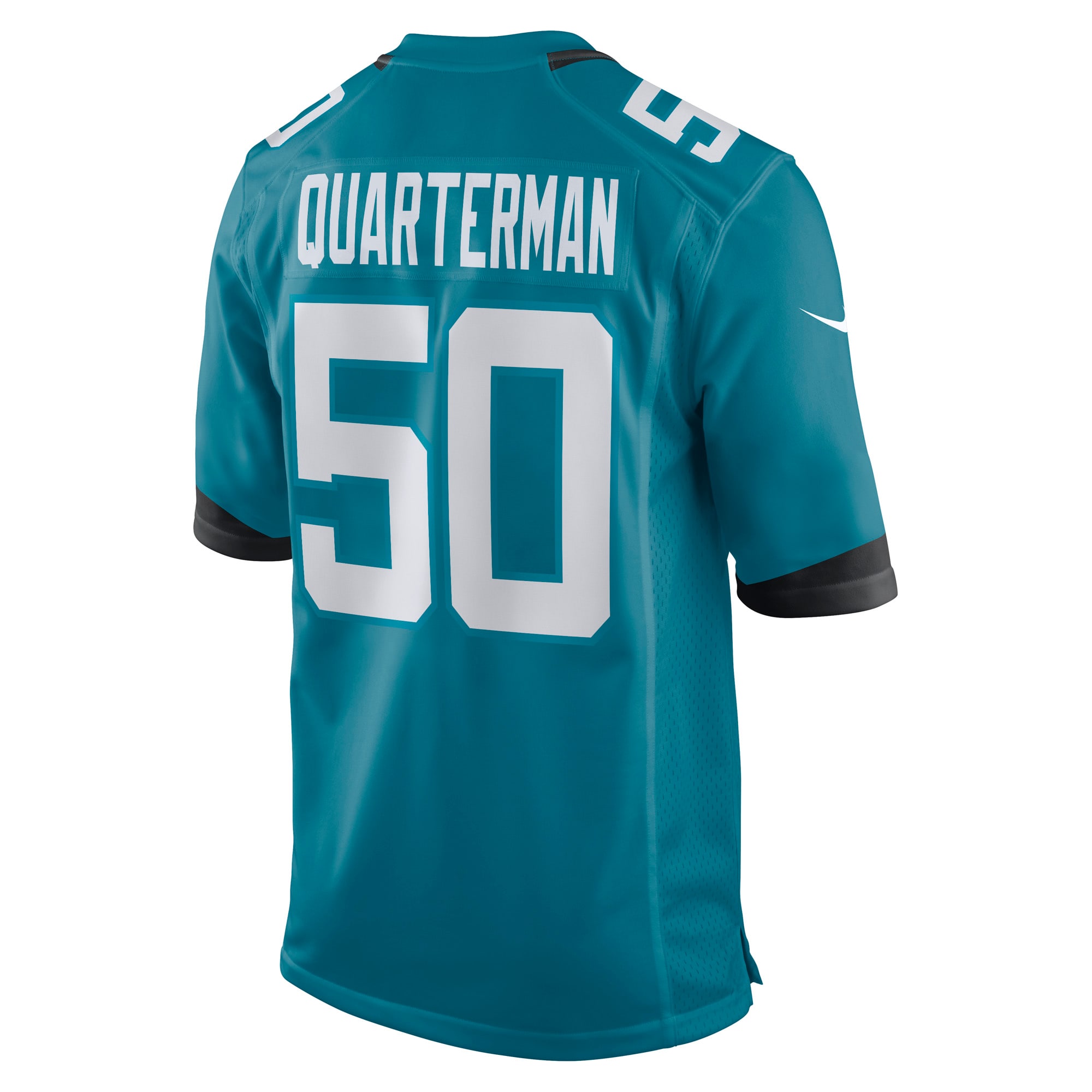 Jacksonville Jaguars Shaquille Quarterman Teal Game NFL Jersey Men's