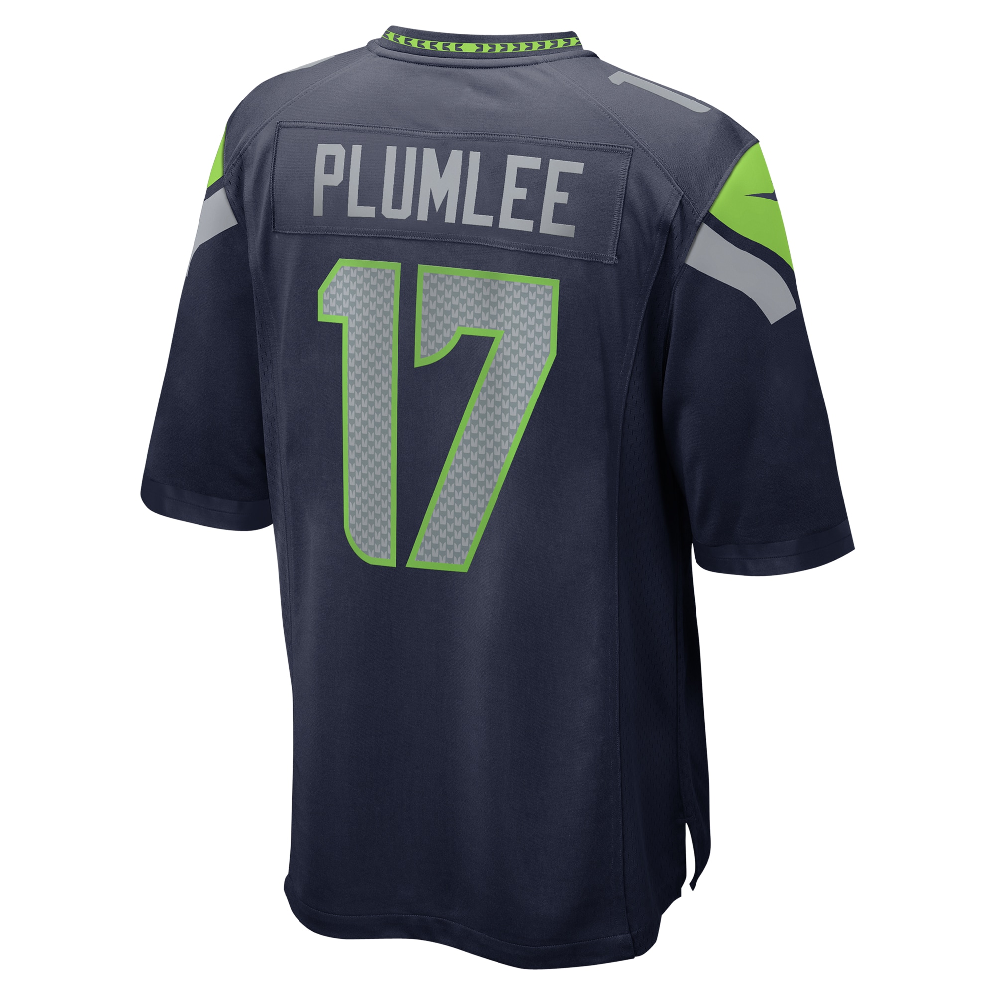 Seattle Seahawks John Rhys Plumlee College Navy Team Game NFL Jersey Men's