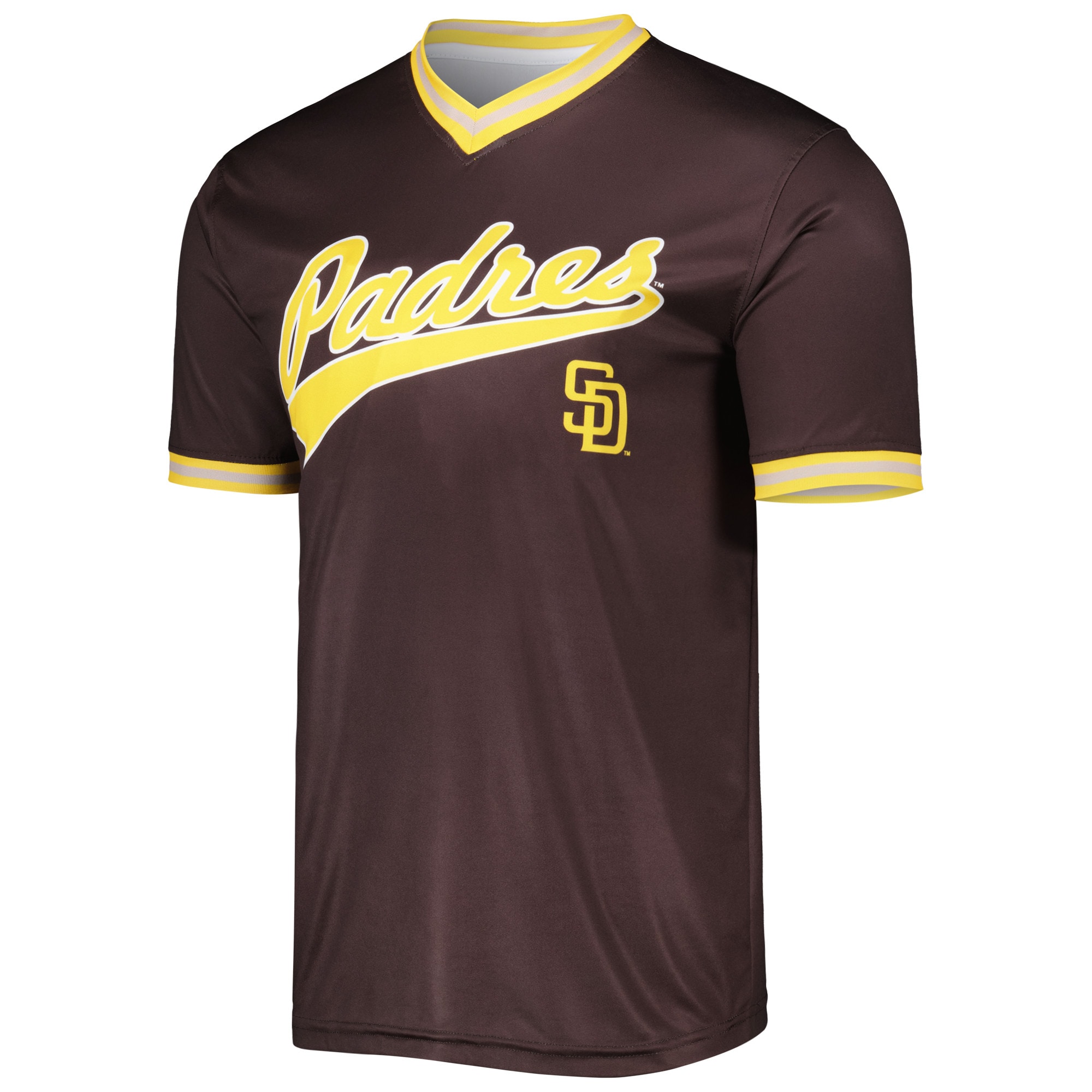 San Diego Padres Stitches Brown Cooperstown Collection Team MLB Jersey Men's