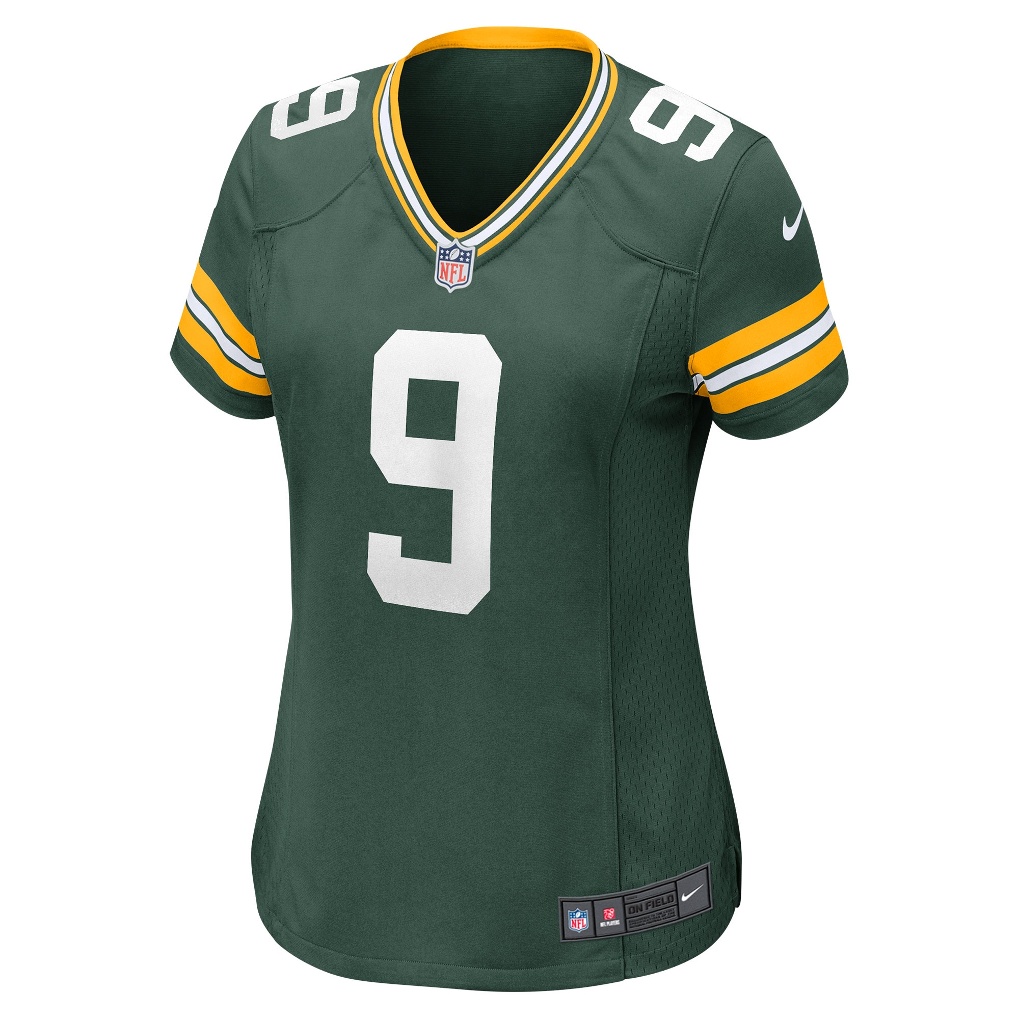 Green Bay Packers Christian Watson Green Player Game NFL Jersey Women's