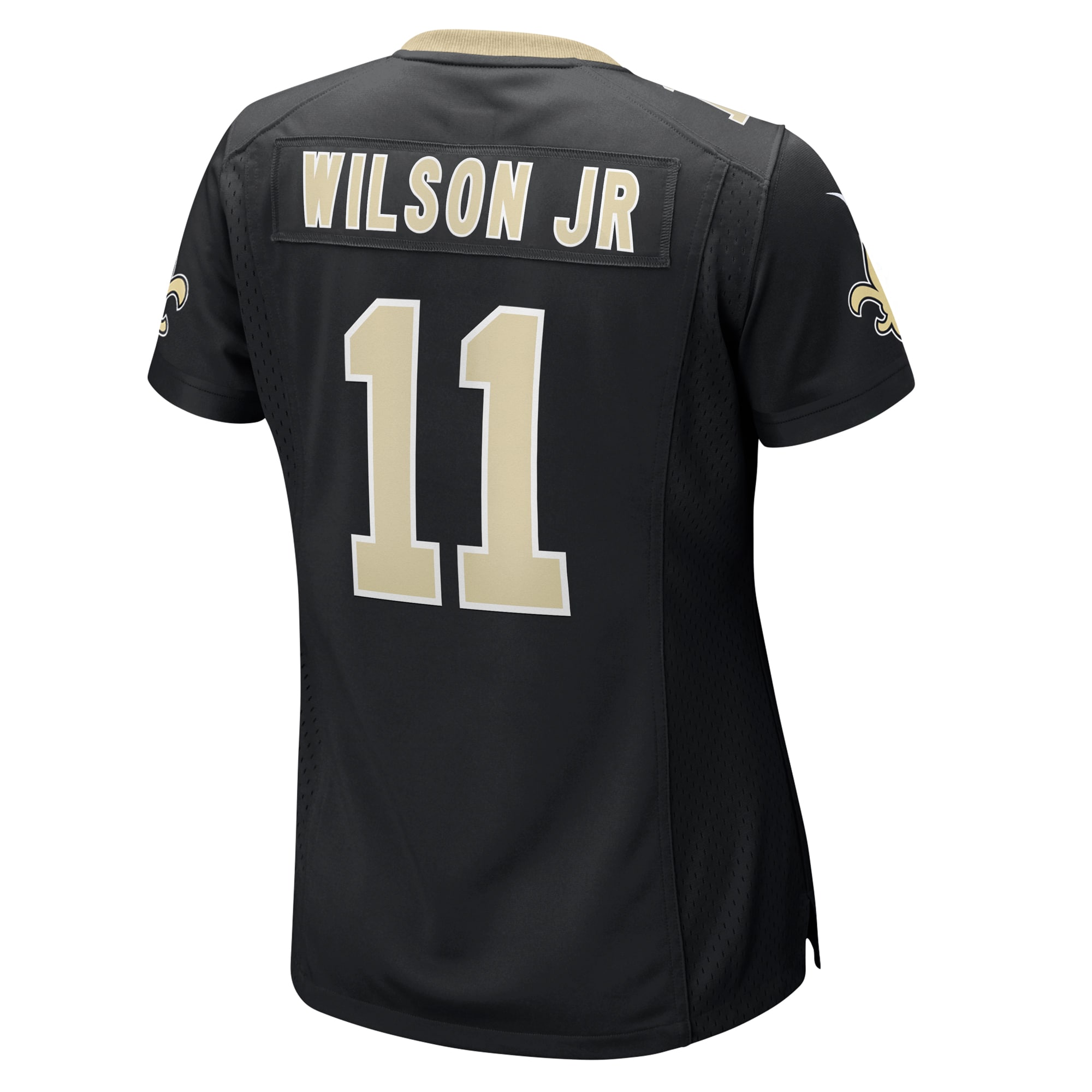 New Orleans Saints Cedrick Wilson Jr. Black Game NFL Jersey Women's