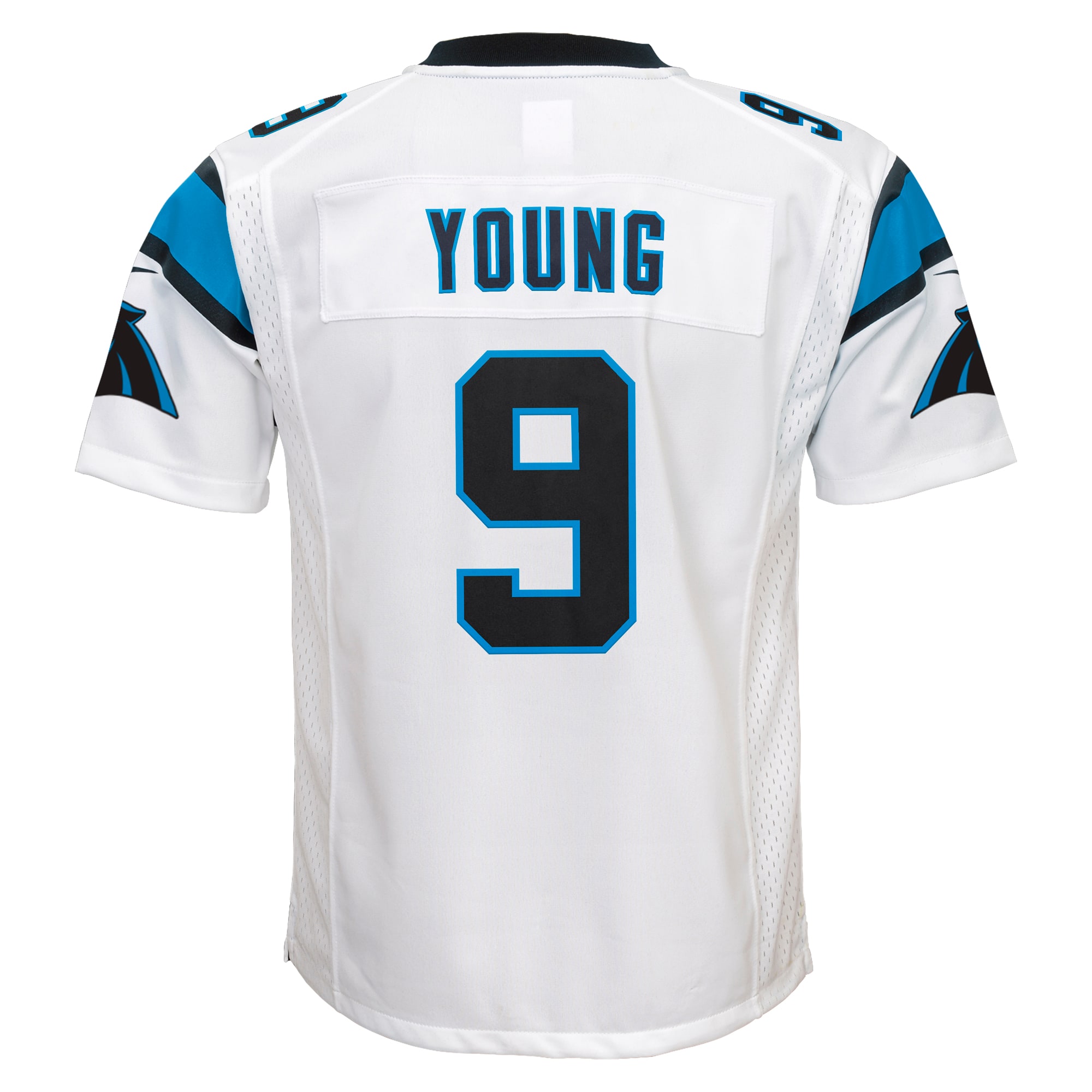 Carolina Panthers Bryce Young White Game NFL Jersey Youth