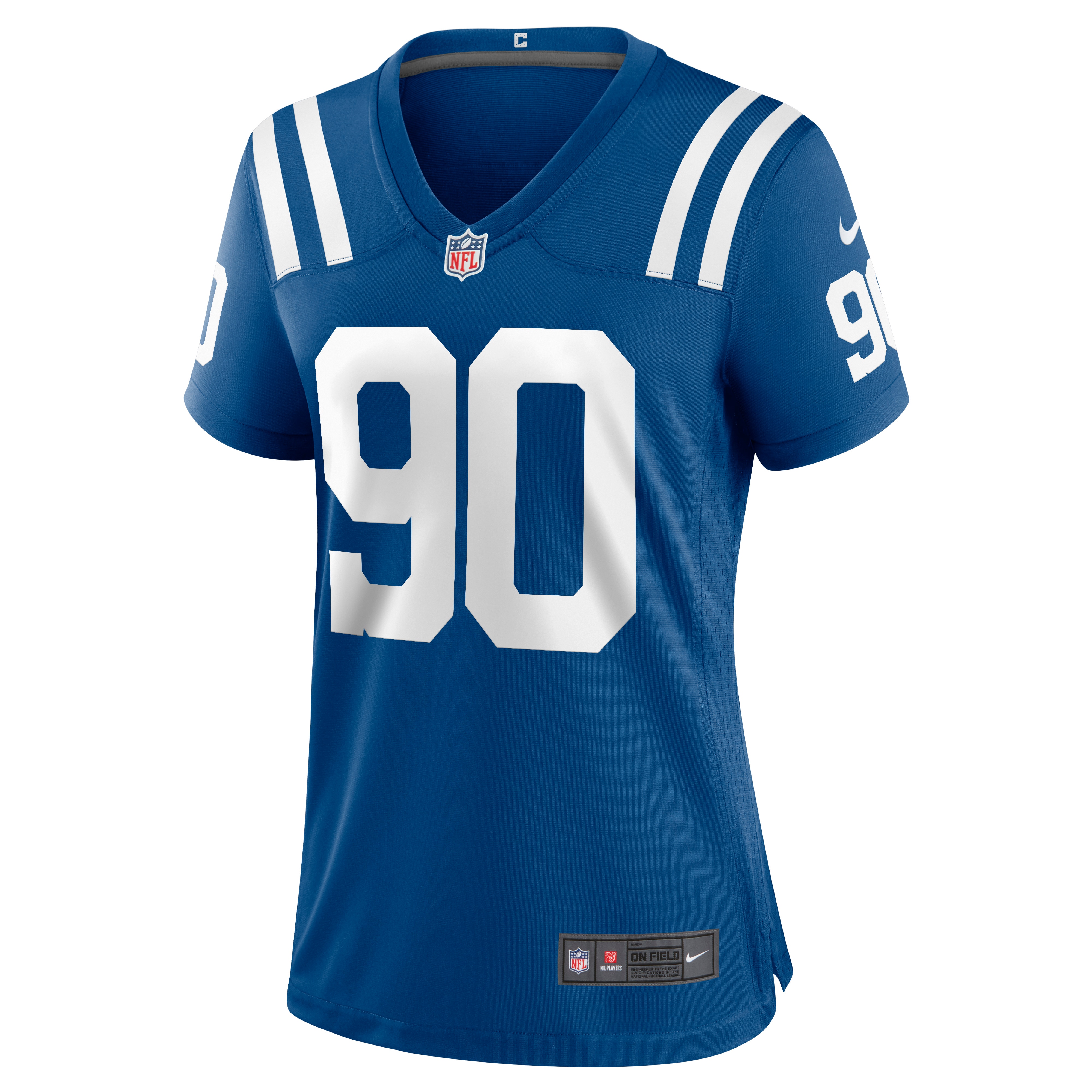 Indianapolis Colts Grover Stewart Royal Game NFL Jersey Women's