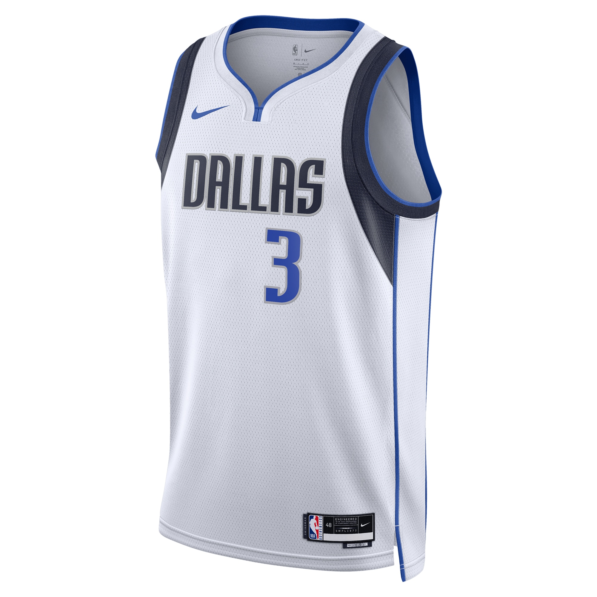Dallas Mavericks Association Edition Swingman White Anthony Davi Unisex NBA Jersey Unisex